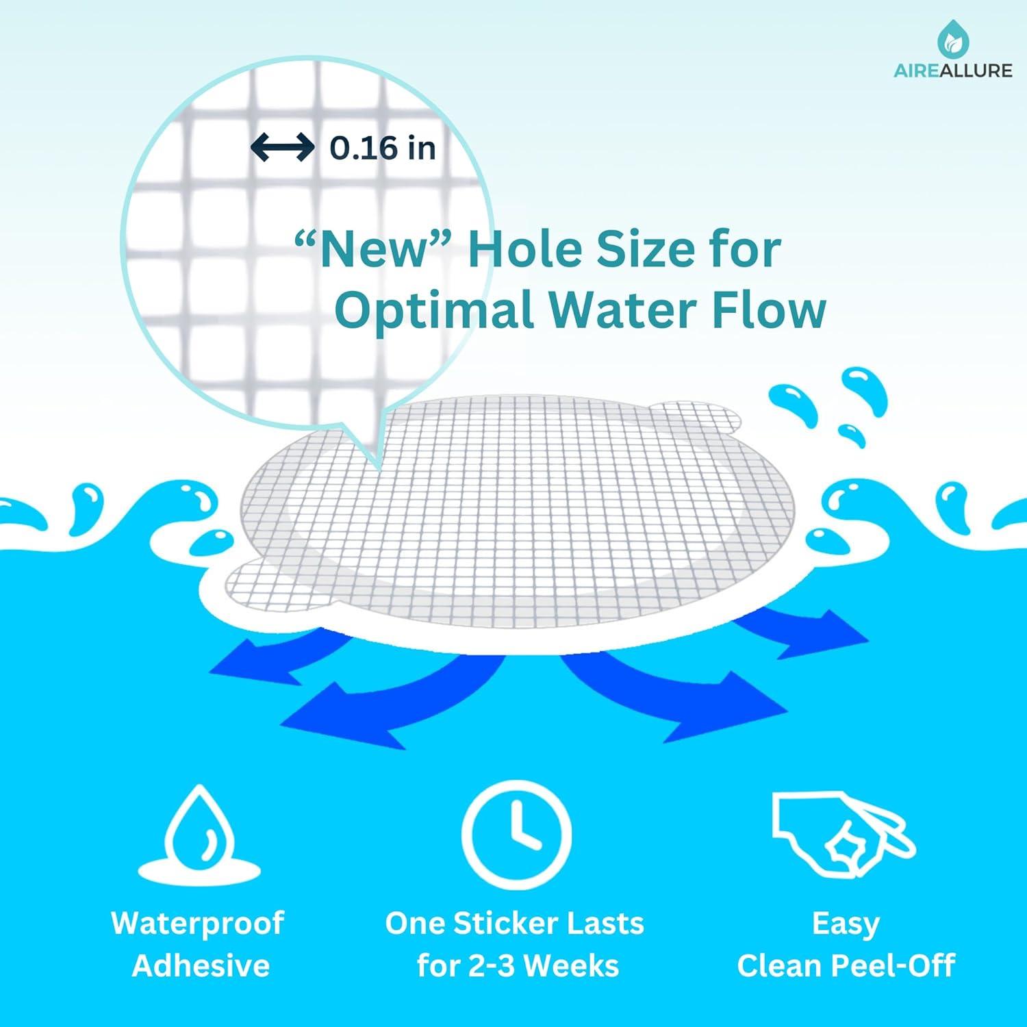 Paquete de 25 Pegatinas Desechables Atrapacabel Hair Catcher