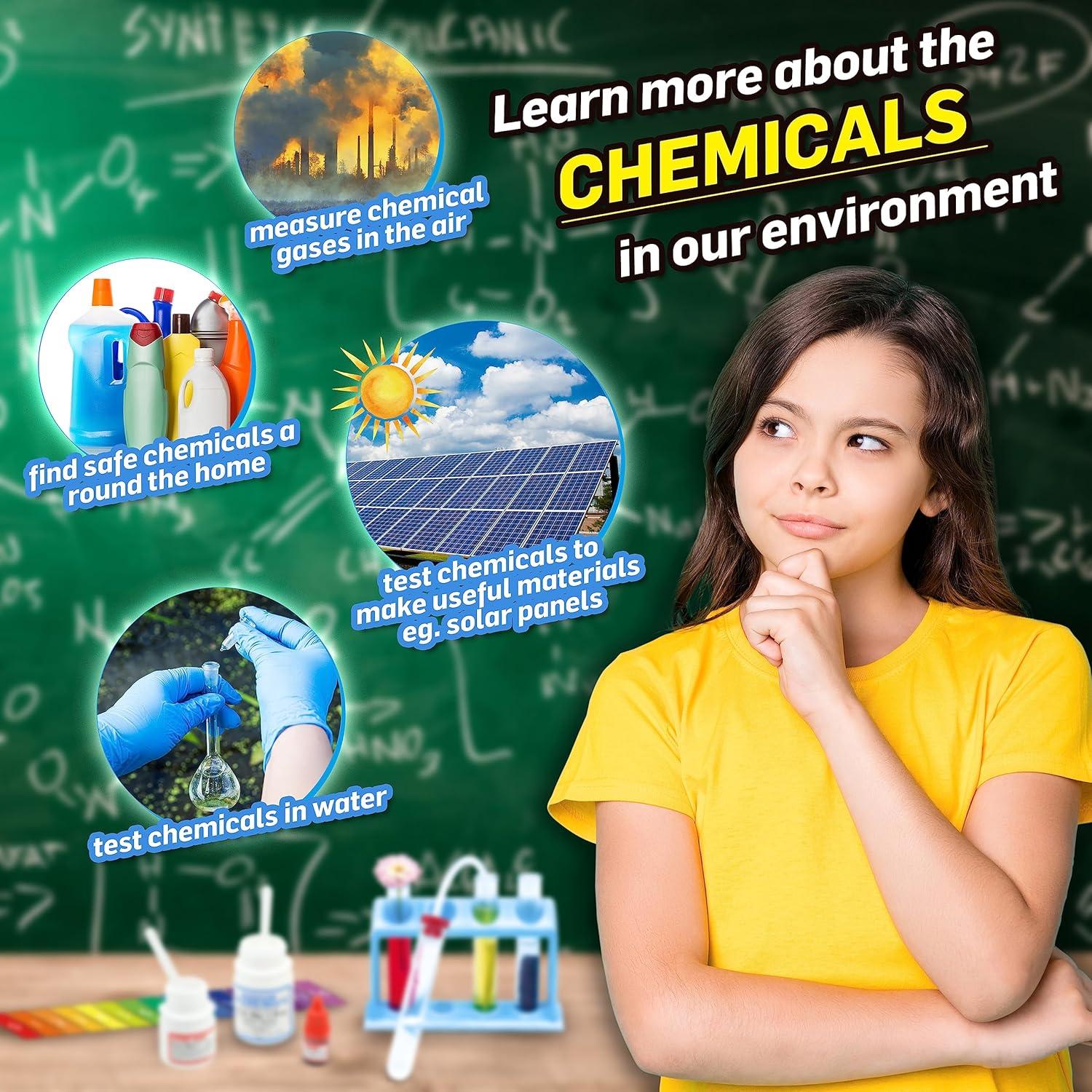 Kit de Química WILD! Science - 50 Experimentos para Niños 8+