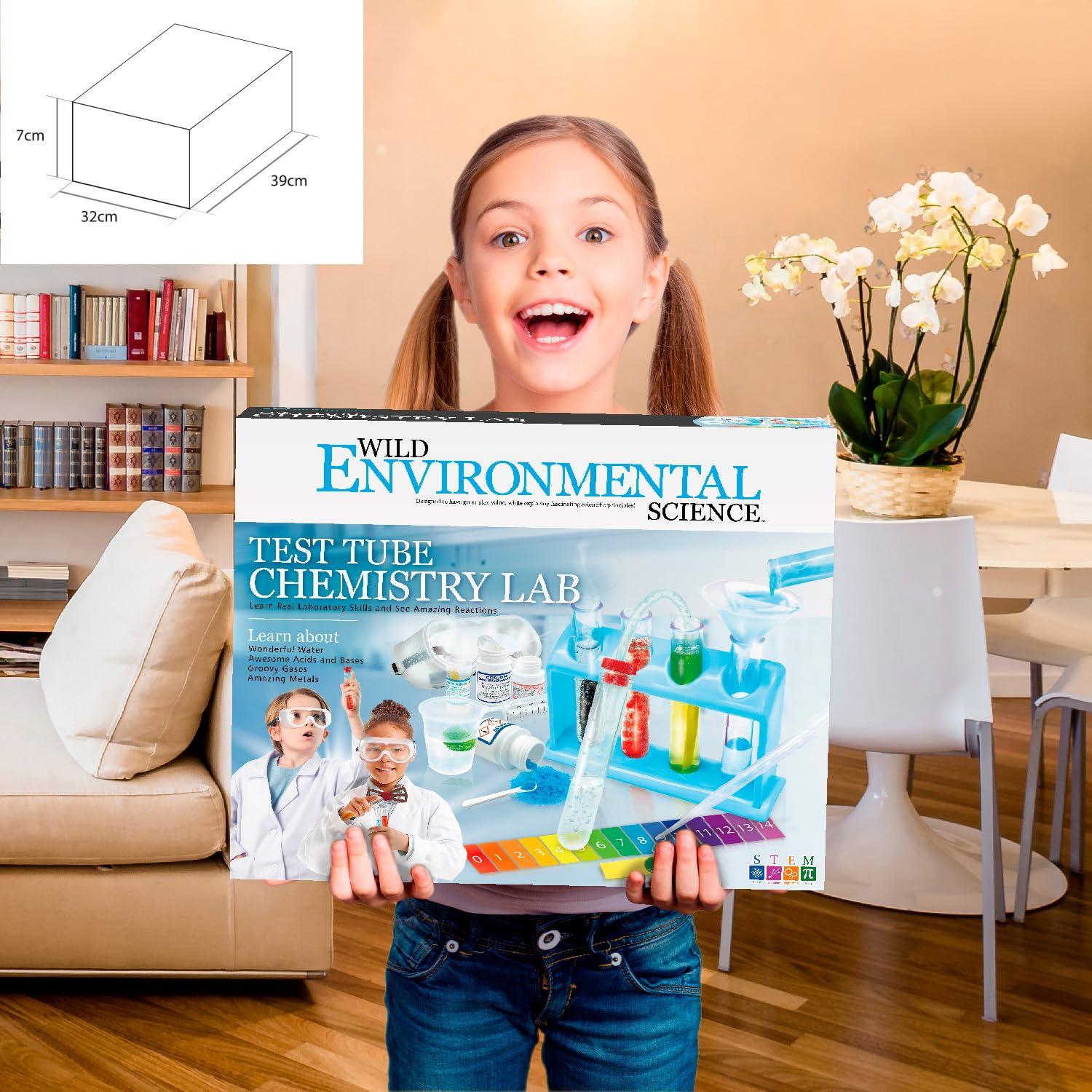 Kit de Química WILD! Science - 50 Experimentos para Niños 8+