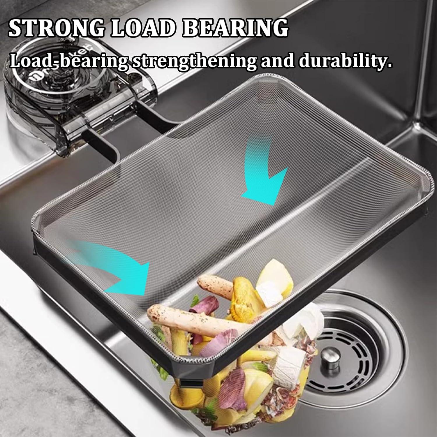 Colador de Fregadero QIEPOMI con Bolsa de Malla 50 Unidades