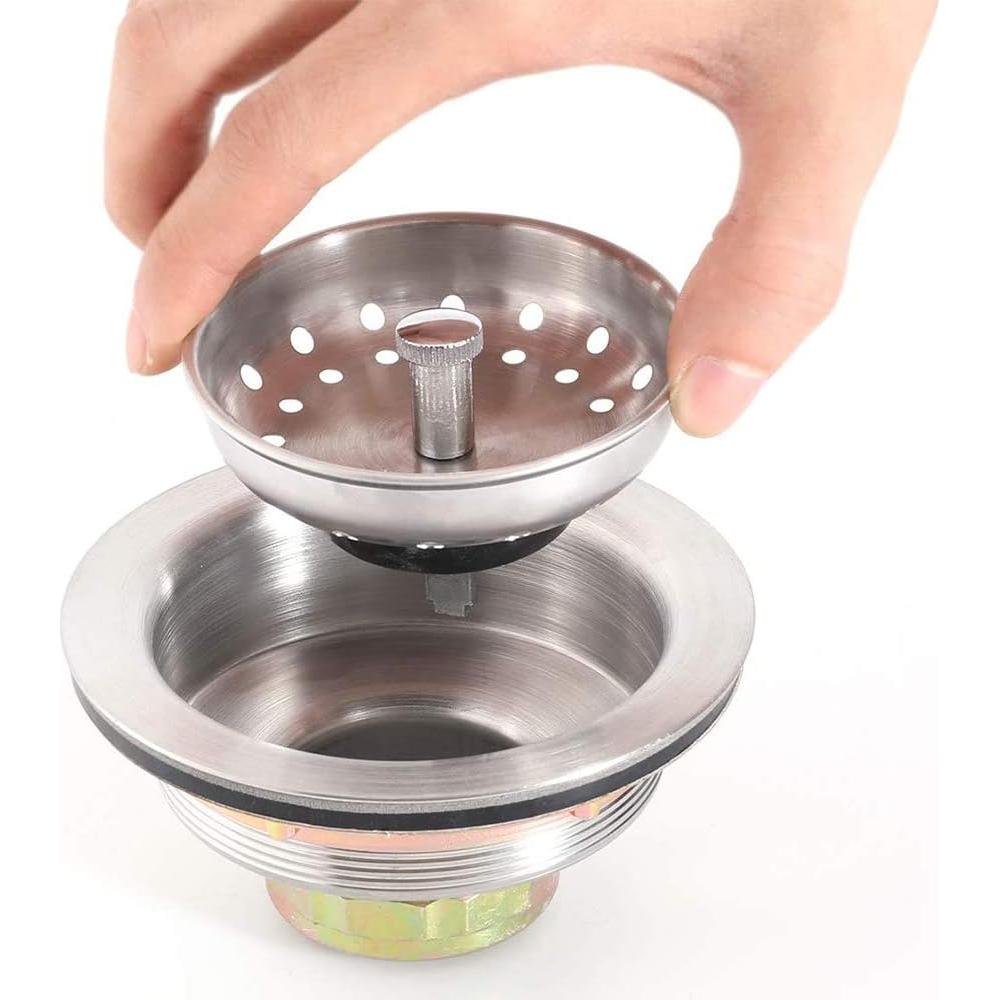 KONE Drenaje de Fregadero 8,89 cm Acero Inoxidable Duradero