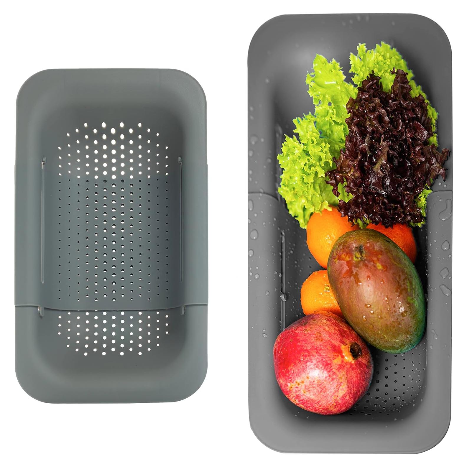 Colador Plegable Granatan para Fregadero 35,56-48,26 cm