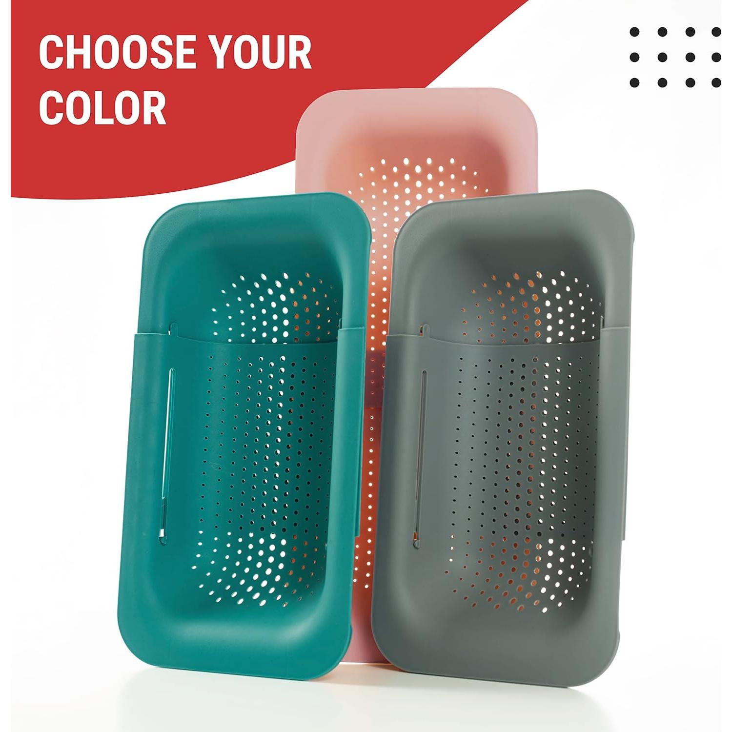 Colador Plegable Granatan para Fregadero 35,56-48,26 cm