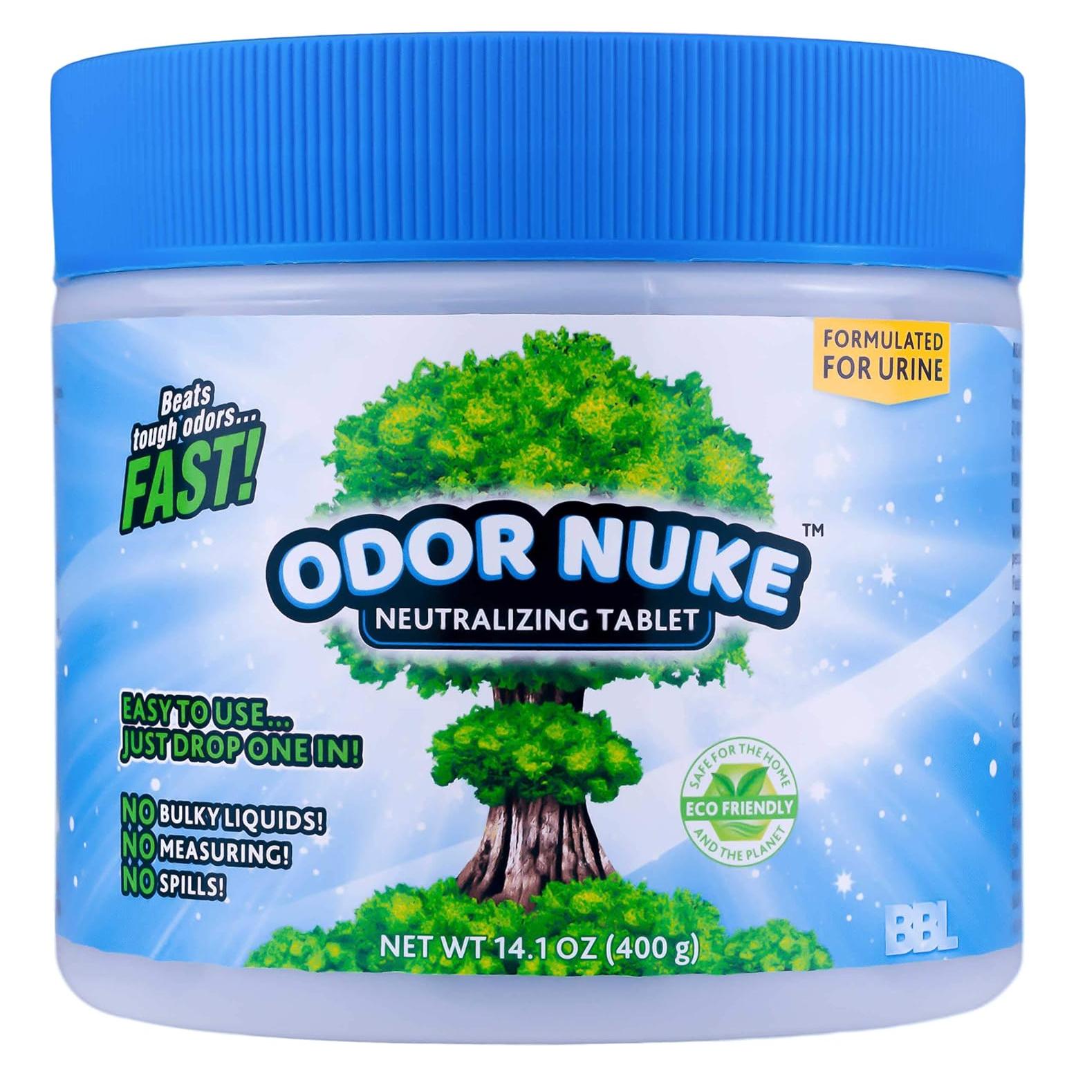 Tabletas Neutralizadoras de Olor ODOR NUKE - 400 g