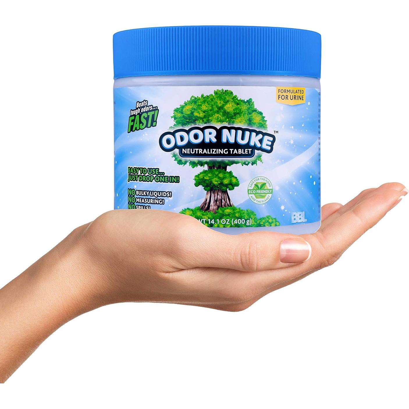 Tabletas Neutralizadoras de Olor ODOR NUKE - 400 g
