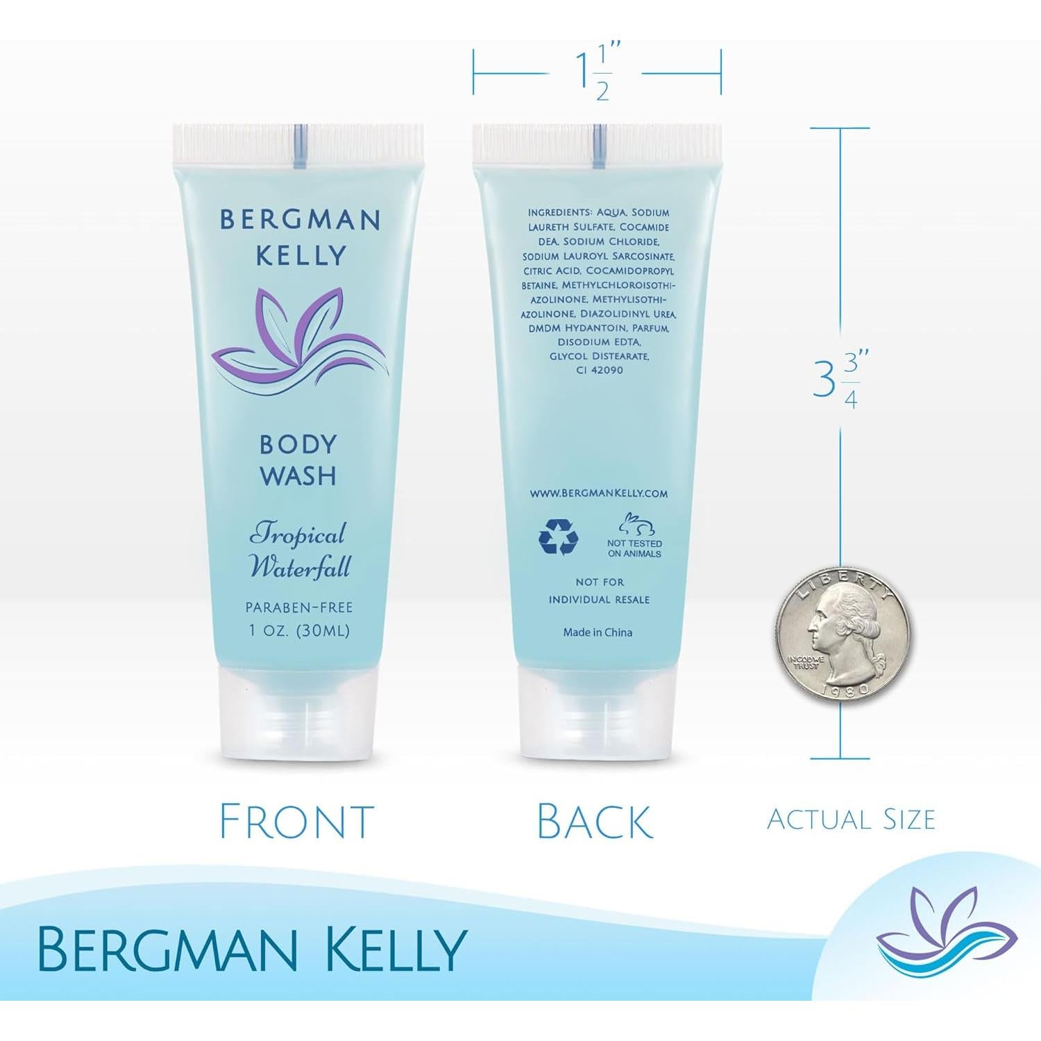 Gel de Ducha Bergman Kelly 200 PK 30 ml Cascada Tropical