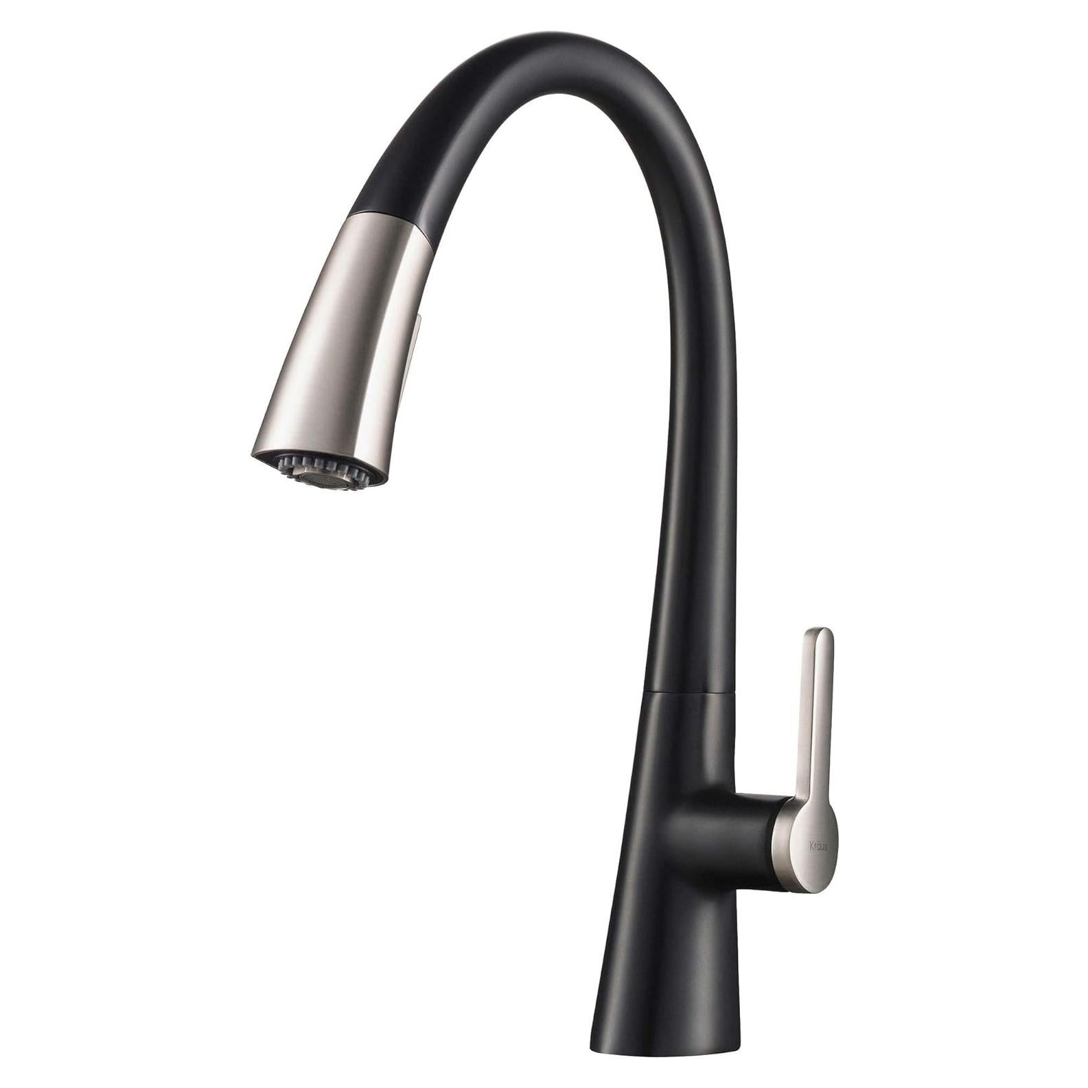 Grifo de Cocina Kraus Nolen 41.5 cm Doble Función Acero Inoxidable