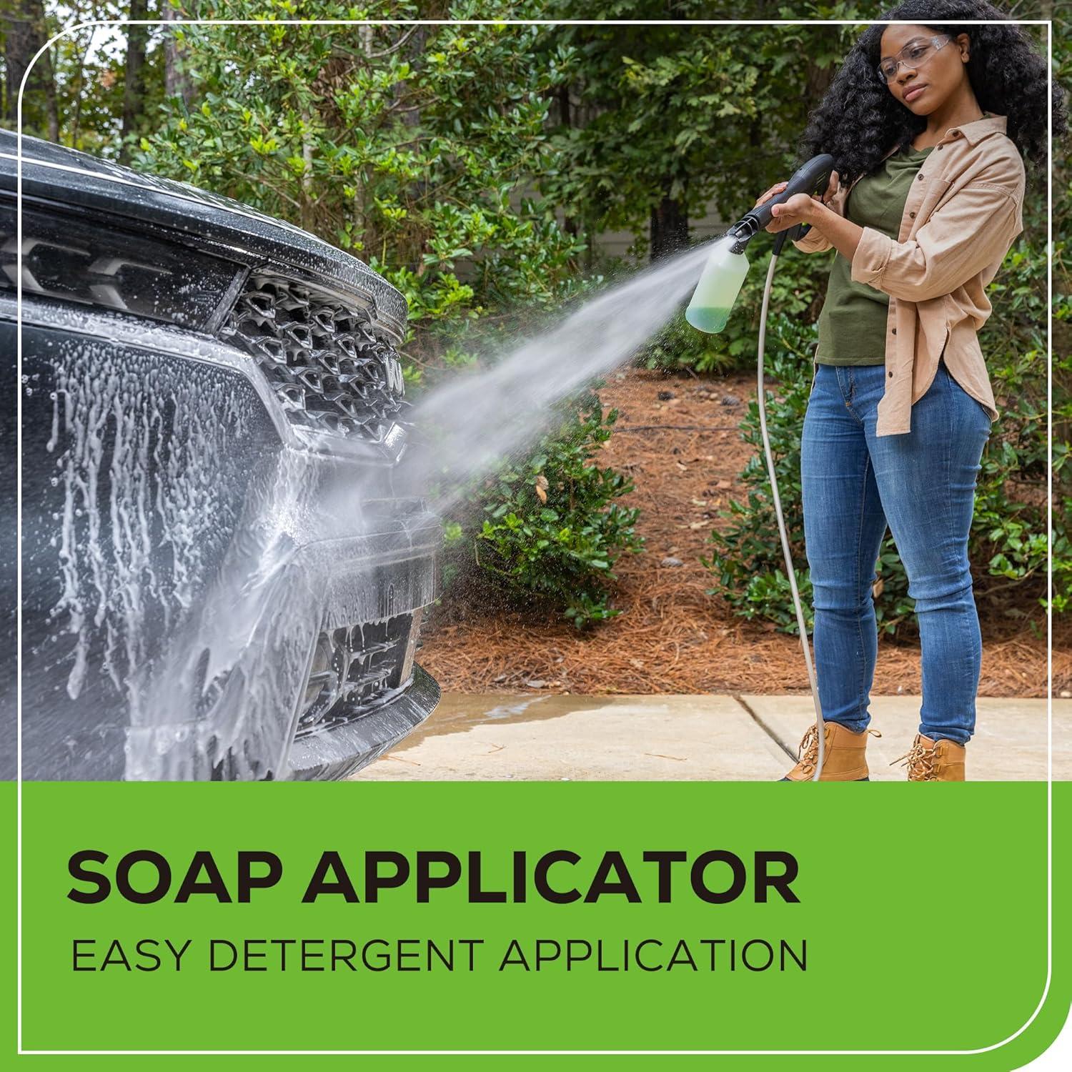 Lavadora a Presión Eléctrica Greenworks 1600 PSI 1.2 GPM