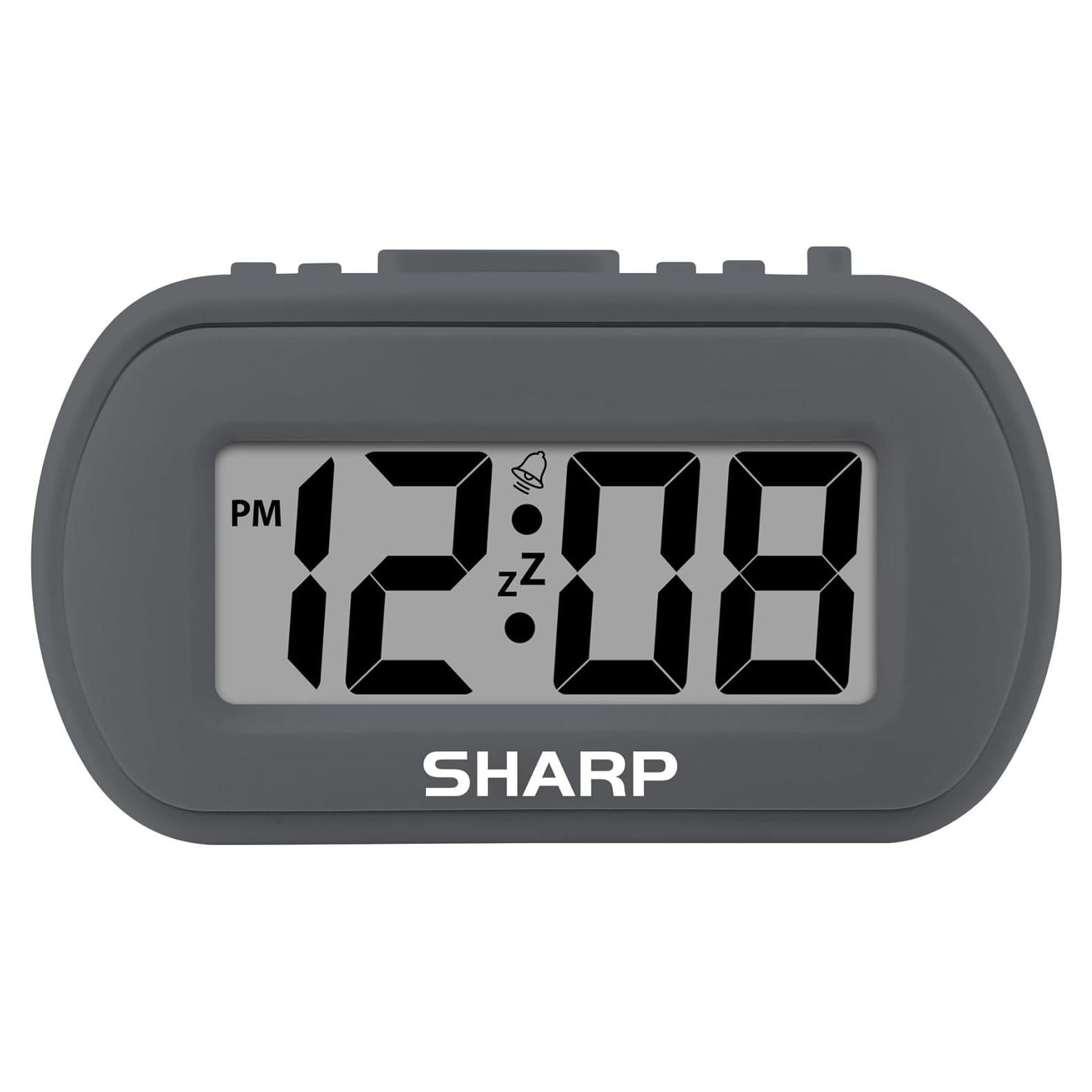 Reloj Despertador Digital SHARP SPC483 - Negro Carbón