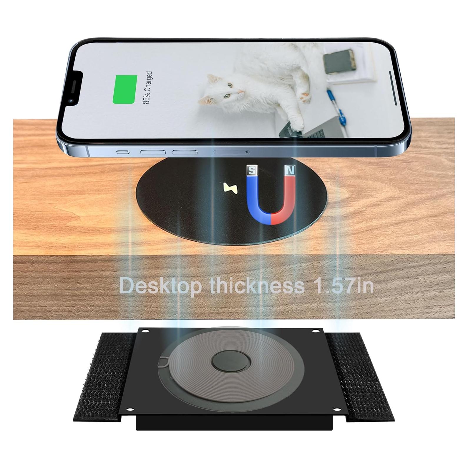 Cargador Inalámbrico Magnético UUMAO 15W para iPhone 15/14