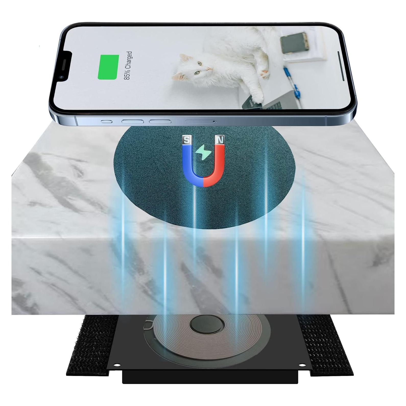 Cargador Inalámbrico Invisible Magnético 15W para Magsafe