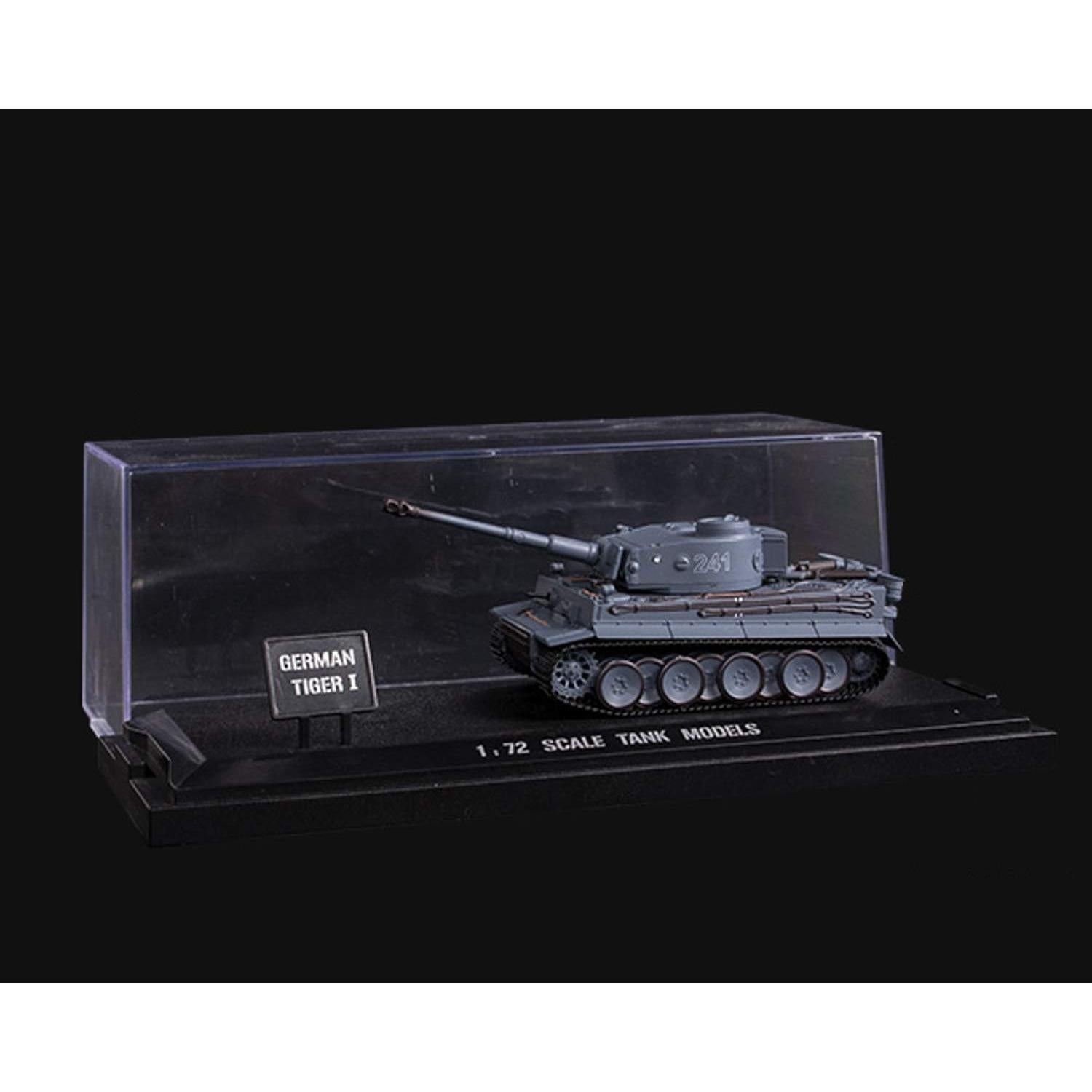 Tanque Tigre I Alemán Diecast POCO DIVO 1/72 Vitrina