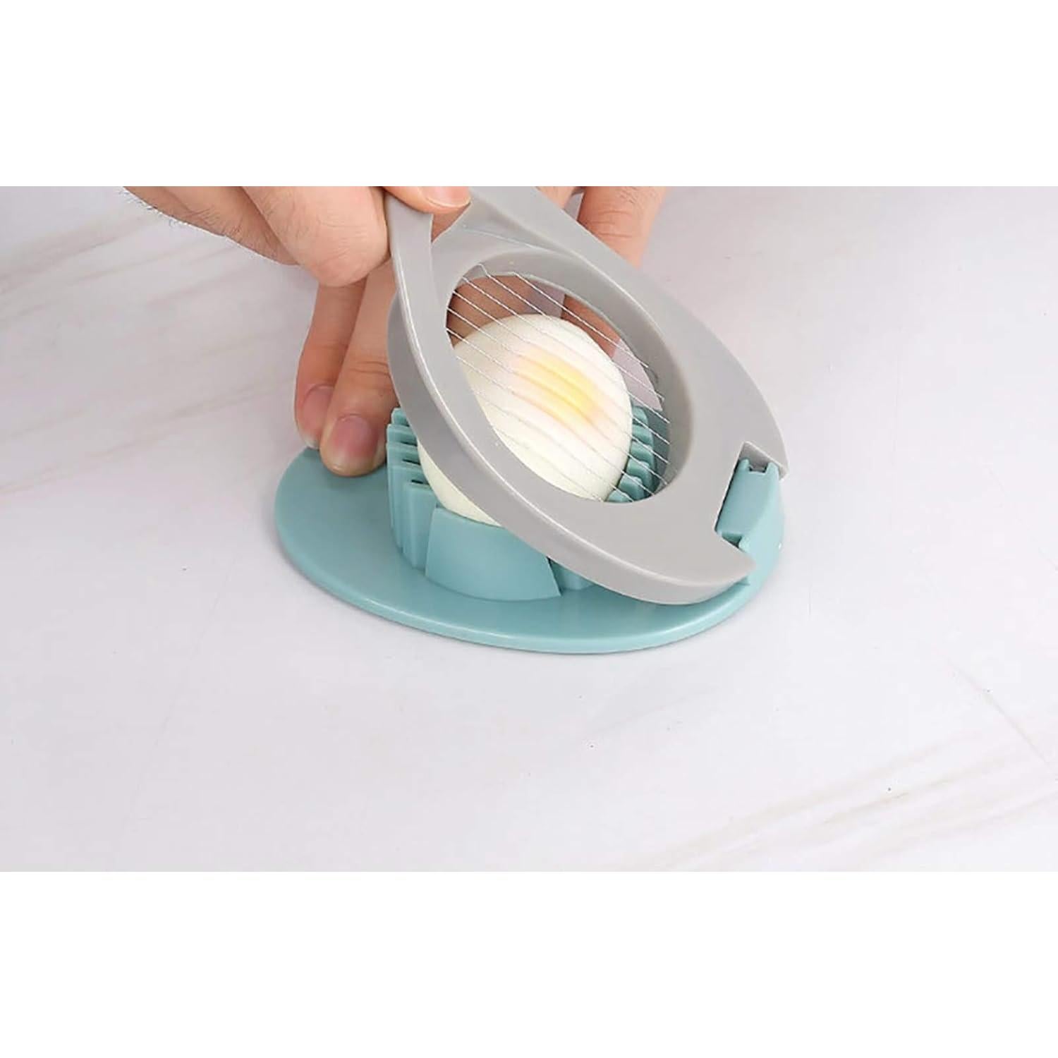 Cortador de Huevos Ortarco Verde con Alambre Inoxidable