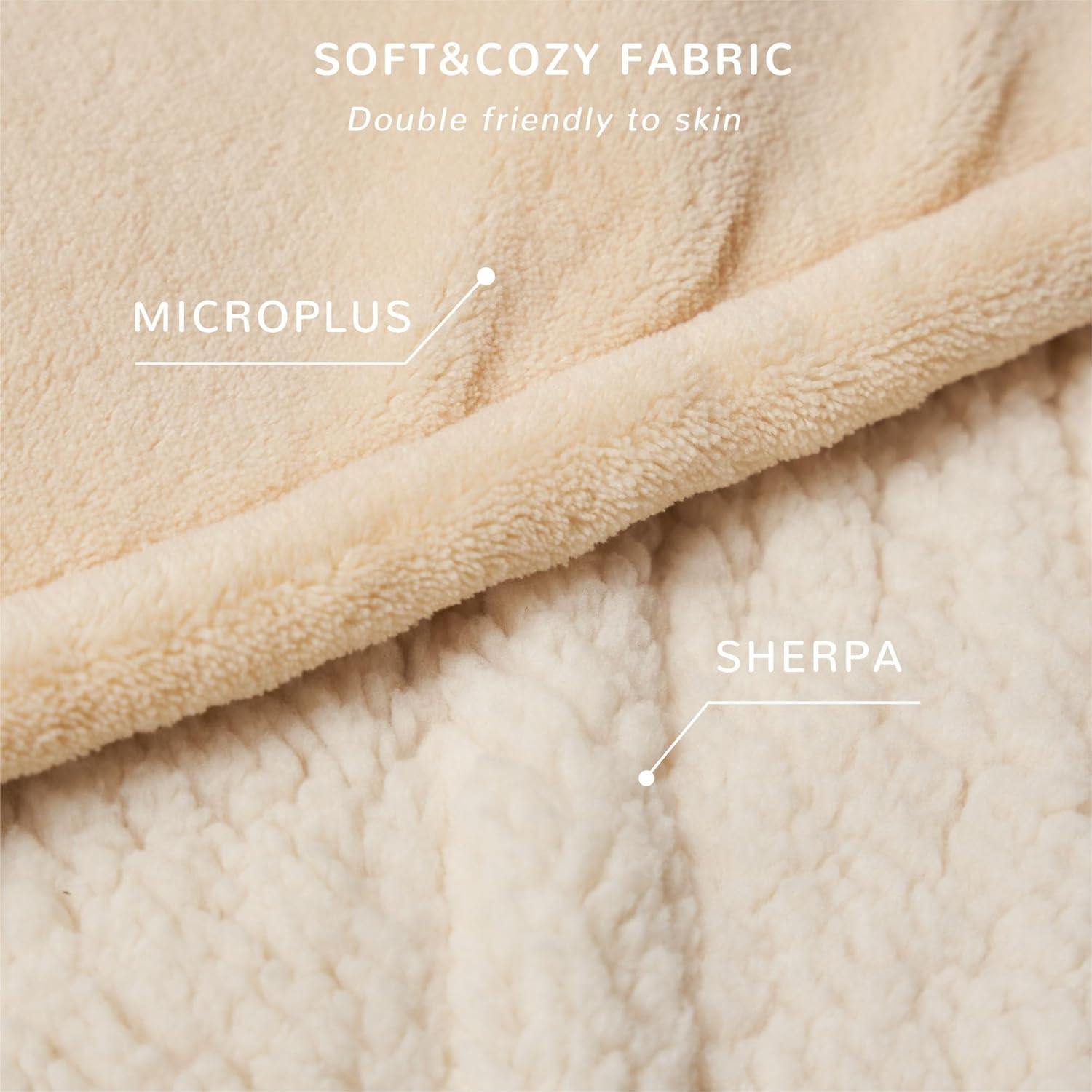 Manta Calentada HOMISPRITE 1,42 kg Amarillo 5 Niveles Calor