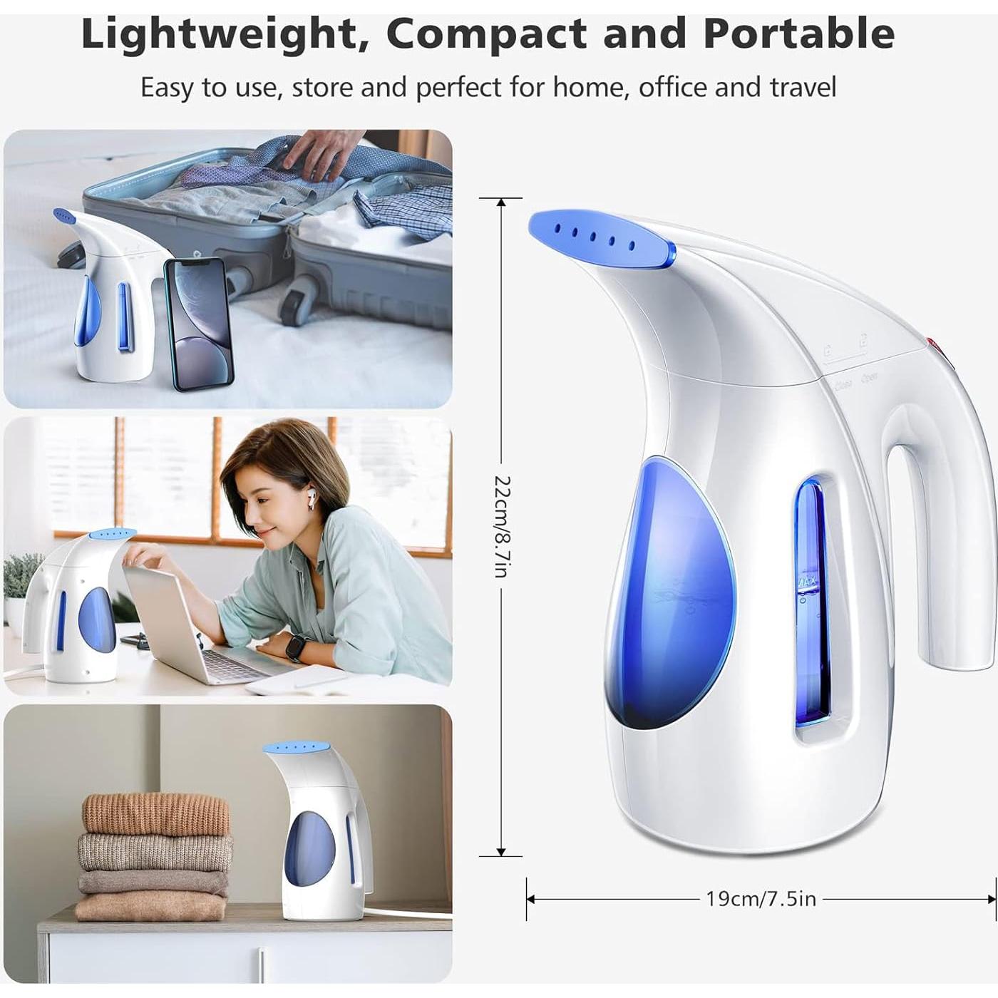 Vaporizador de Ropa HiLIFE HL7 700W 240ml Portátil Azul