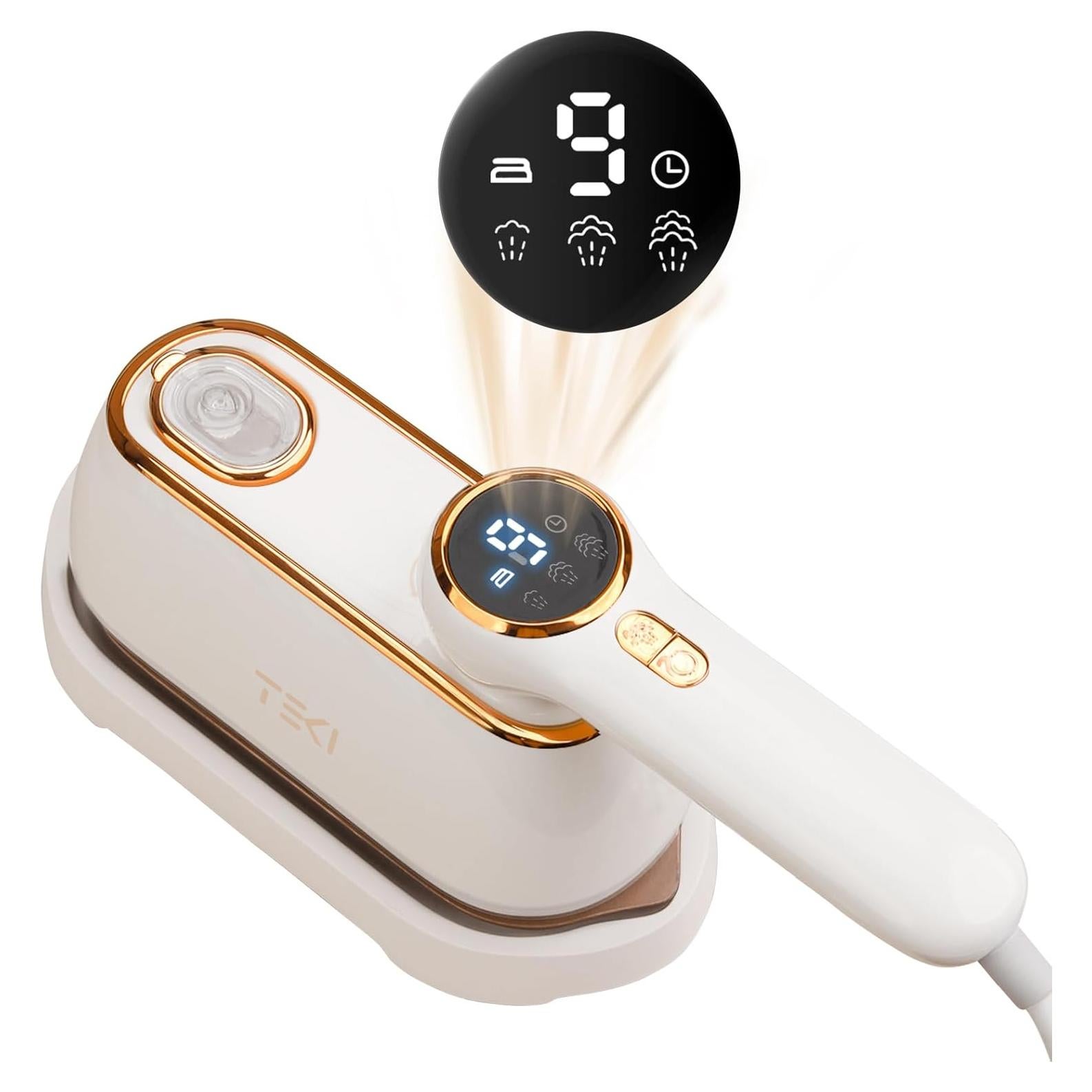 Plancha de Vapor Portátil TEKI 1200W 160ml 10s Calentamiento