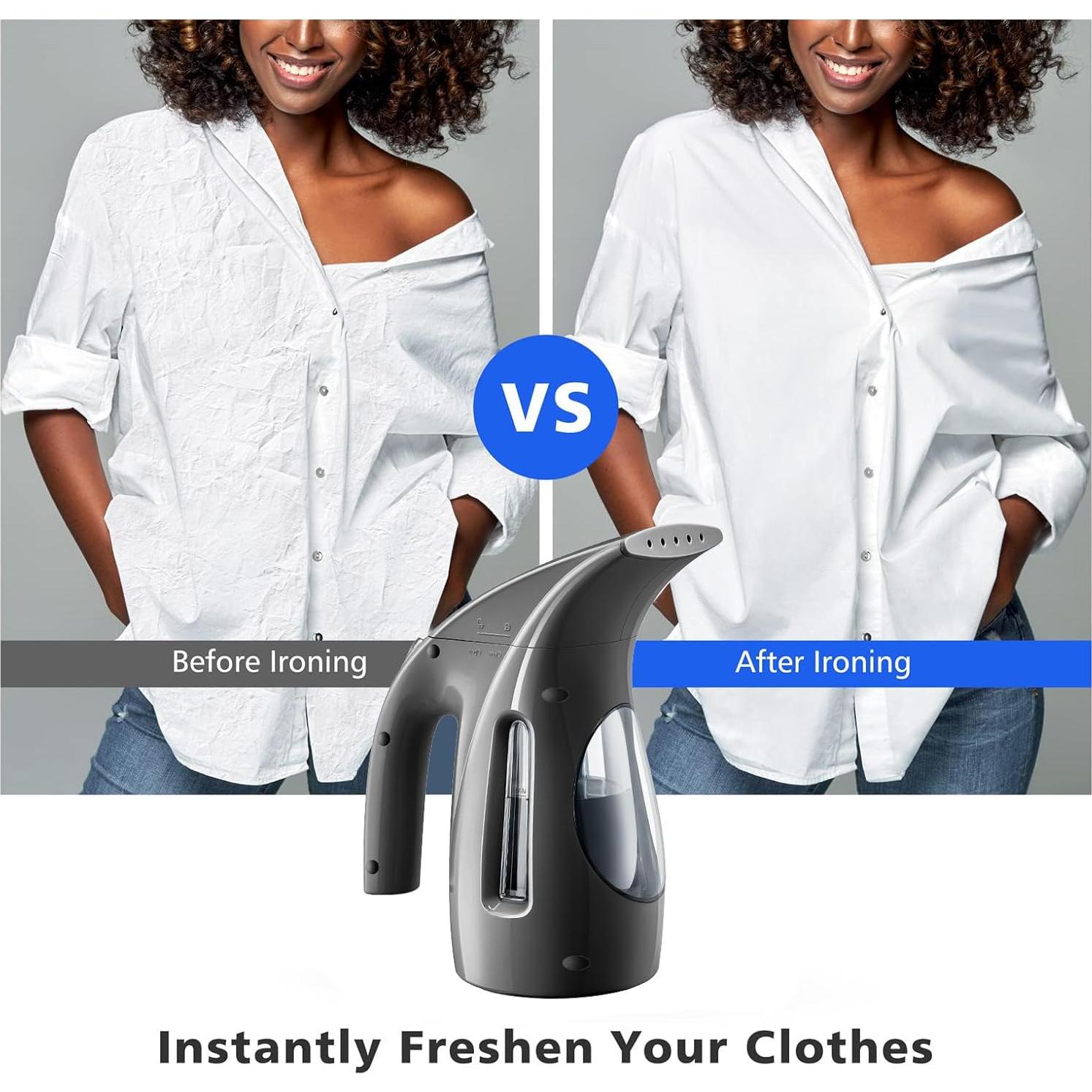 Vaporizador de Ropa HiLIFE HL7 Portátil 700W 240ml Negro