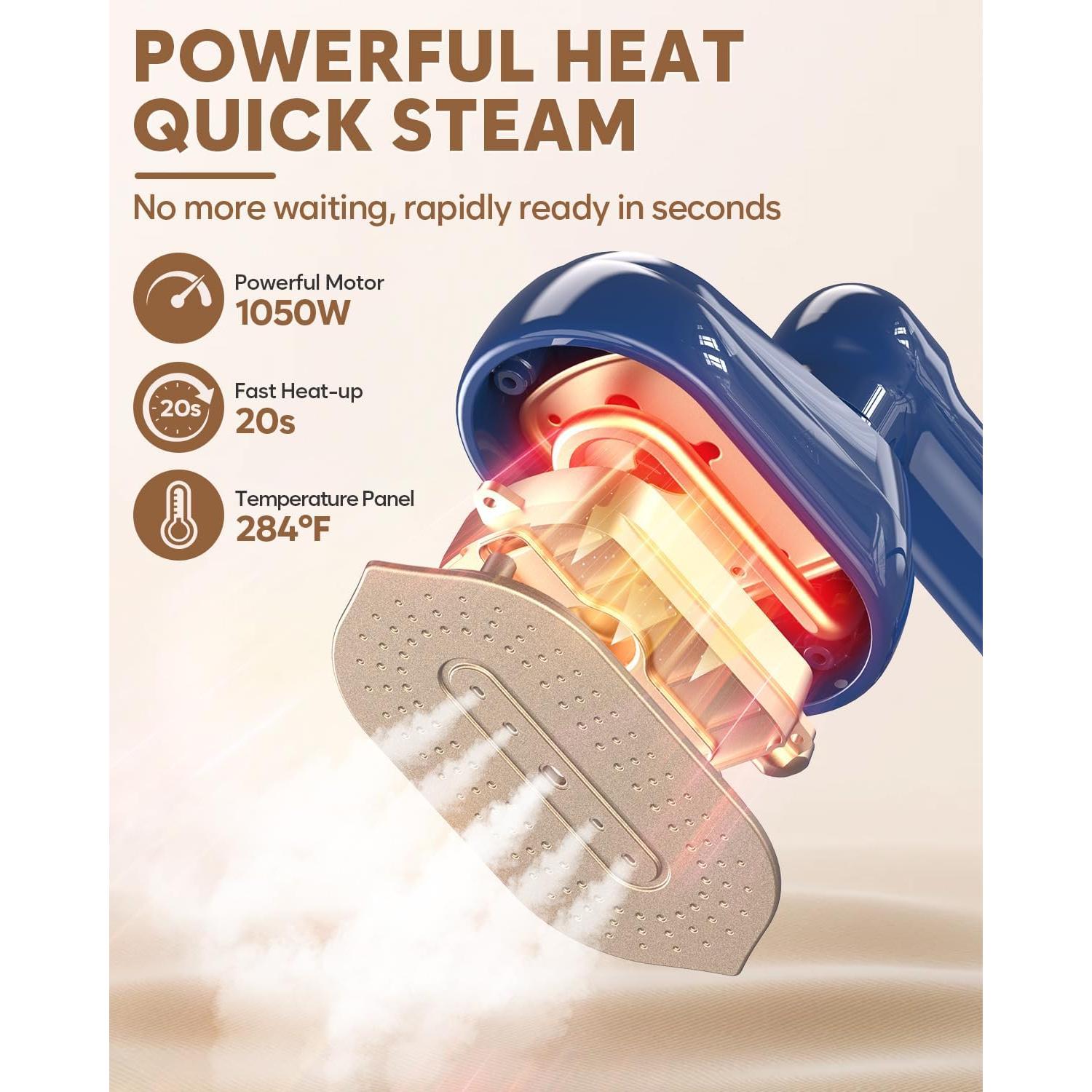 Vaporizador de Ropa CPWORLD ZY-8801 2-en-1 1050W 230ml