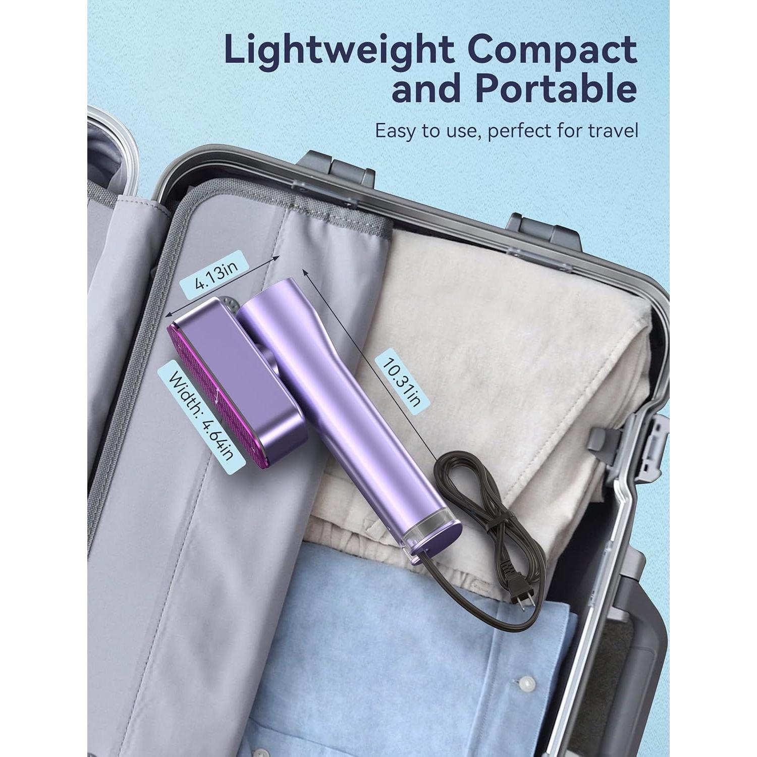 Vaporera y Plancha Portátil Sundu LM-2401 1000W 100ml Gris