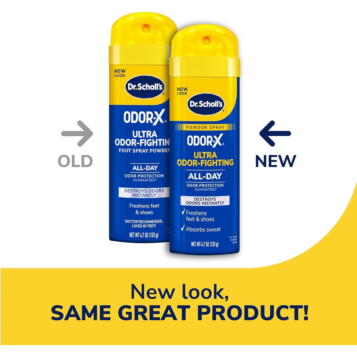 Spray en Polvo Ultra Anti-Olor Dr. Scholl's 133 g