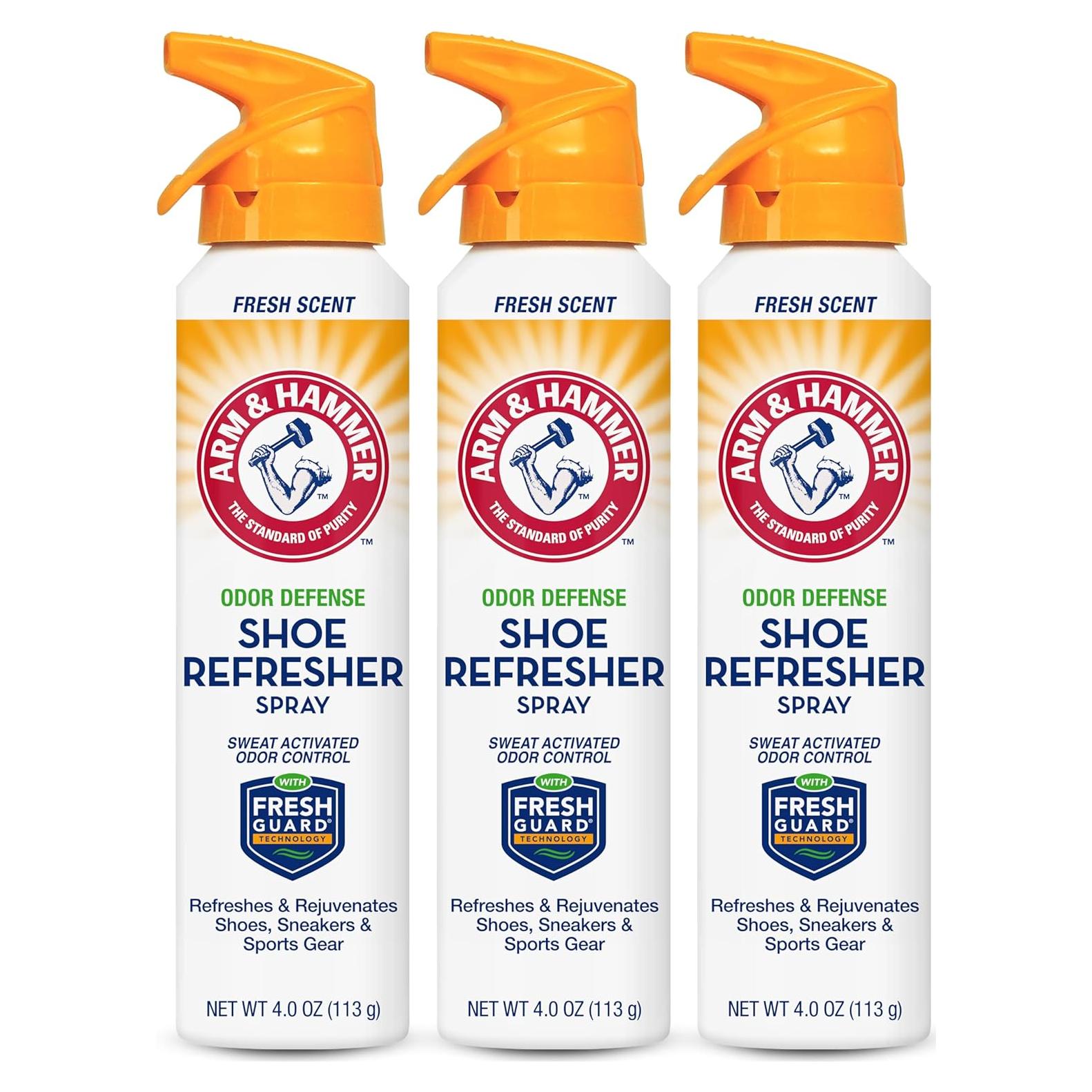 Spray Desodorante para Zapatos Arm & Hammer 4 oz (Paquete de 3)