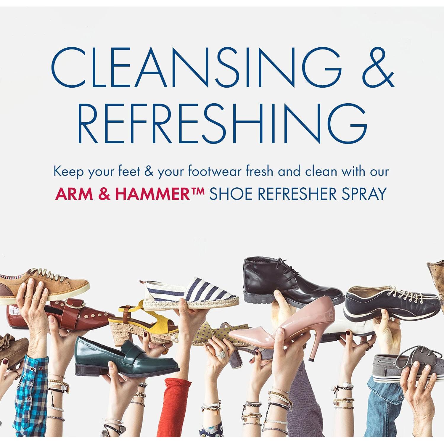 Spray Desodorante para Zapatos Arm & Hammer 4 oz (Paquete de 3)