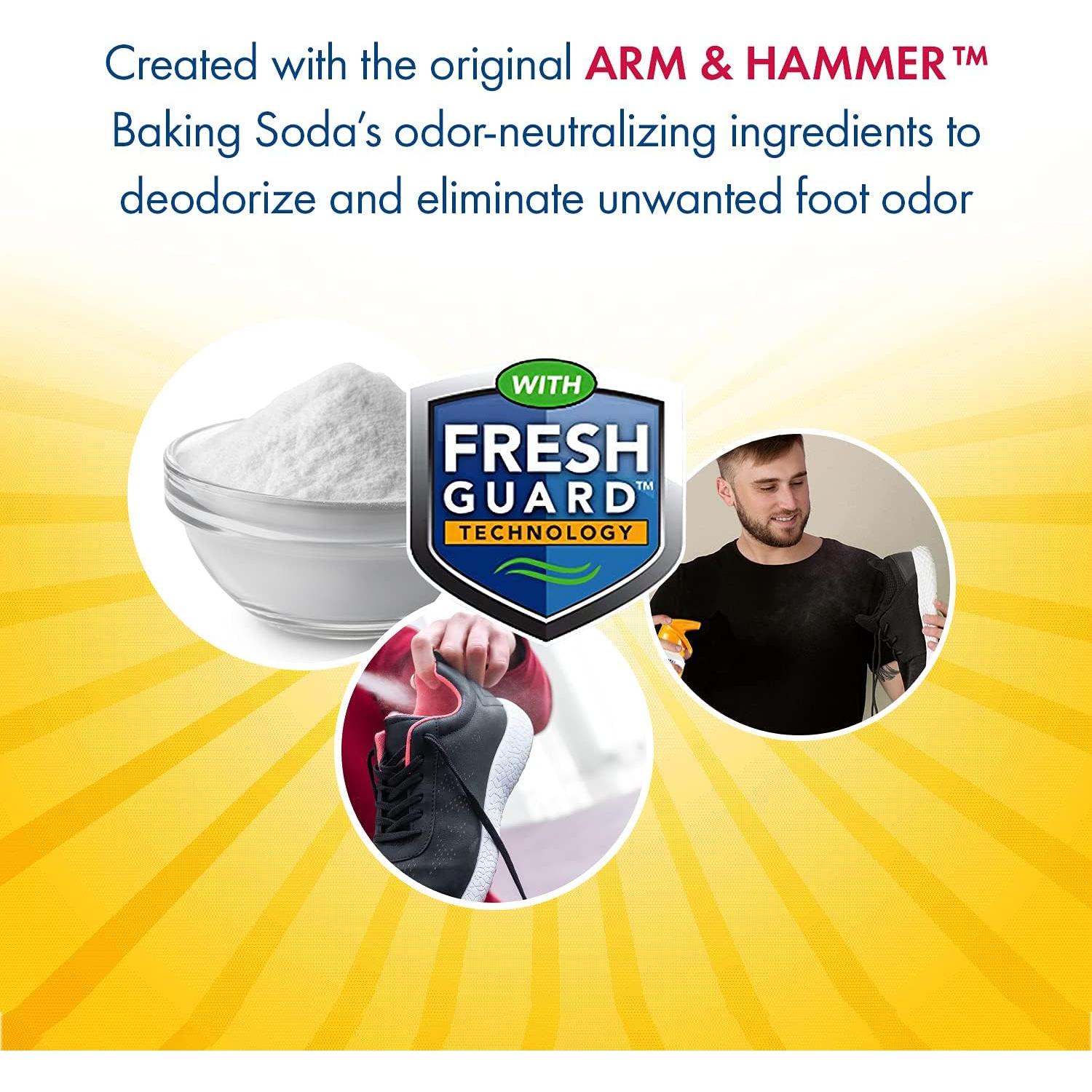 Spray Desodorante para Zapatos Arm & Hammer 4 oz (Paquete de 3)