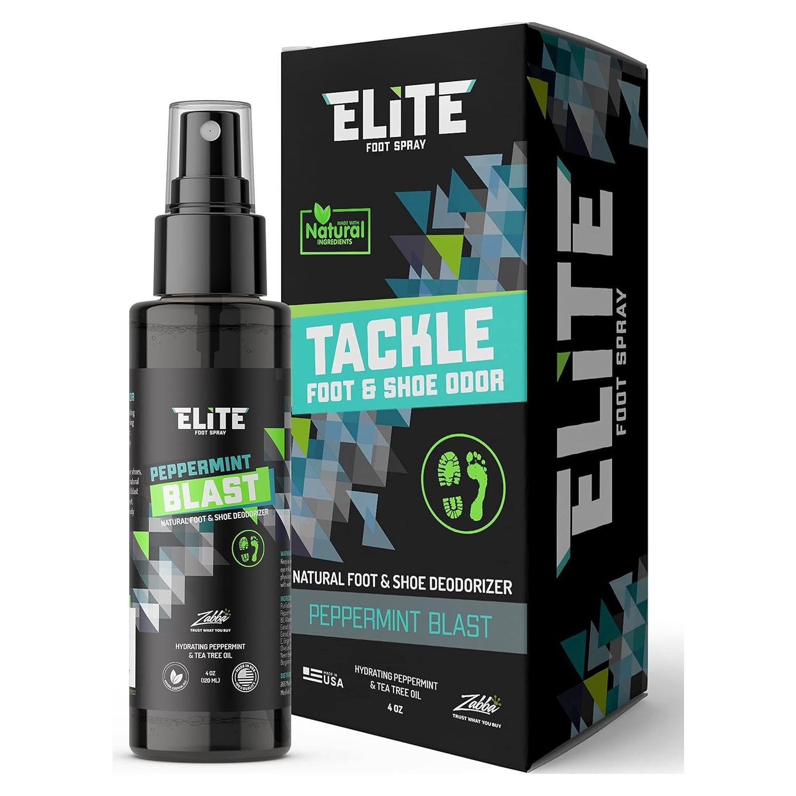 Desodorante para Zapatos y Spray para Pies Elite Sportz 118 ml