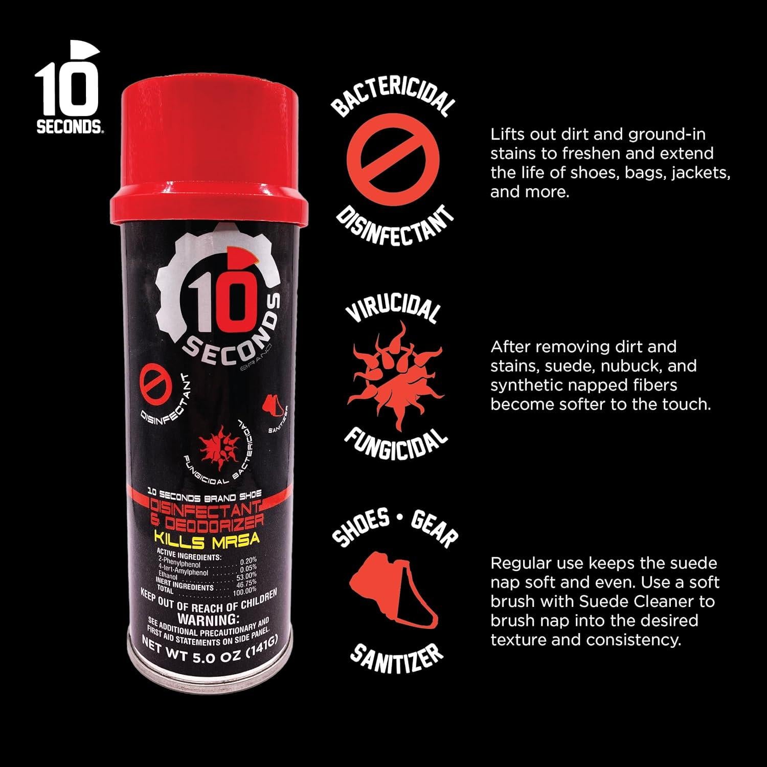 Spray Desinfectante 10 Segundos - 2 Paquetes de 150 ml