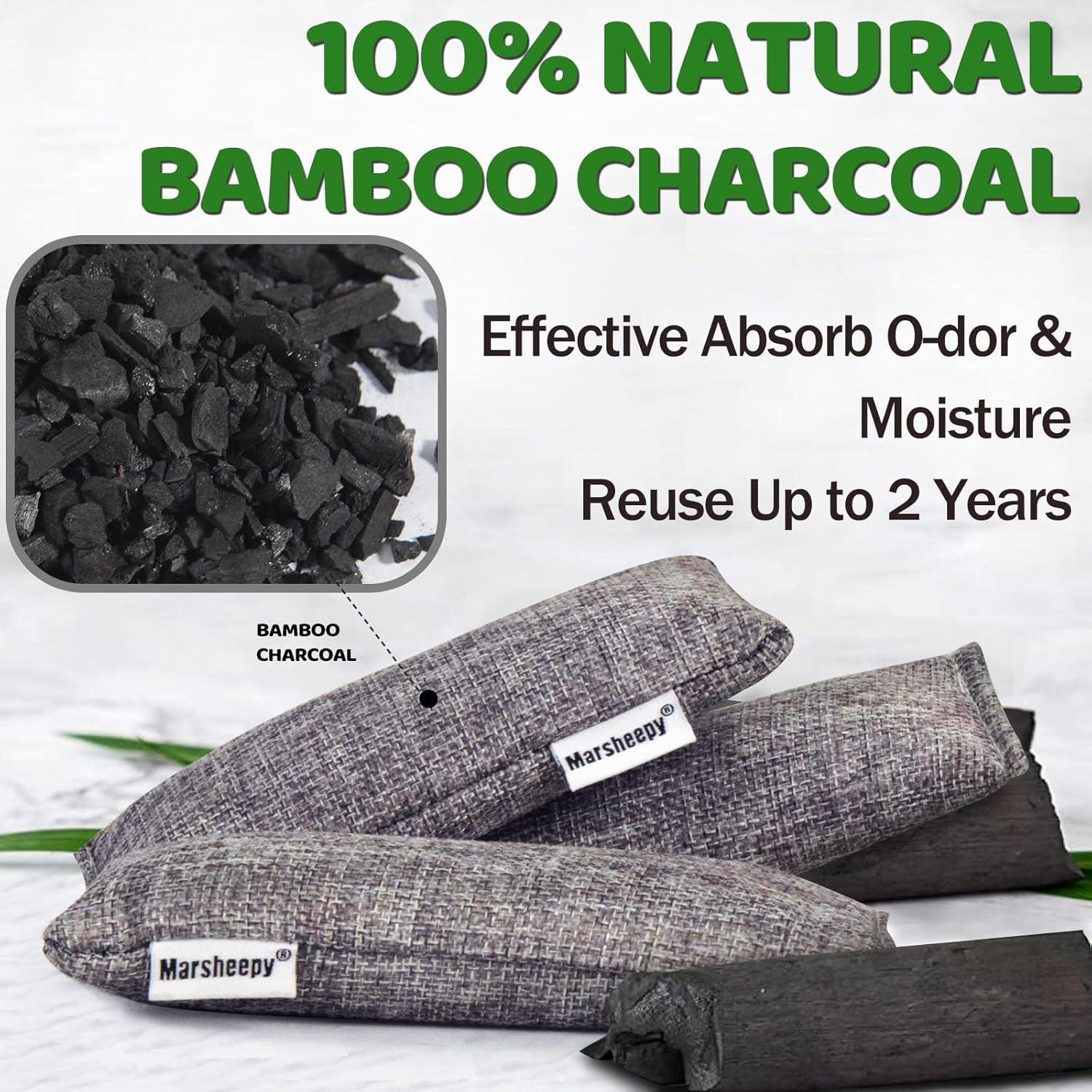 Bolsas Desodorantes de Carbón Marsheepy 12 Unidades 55g