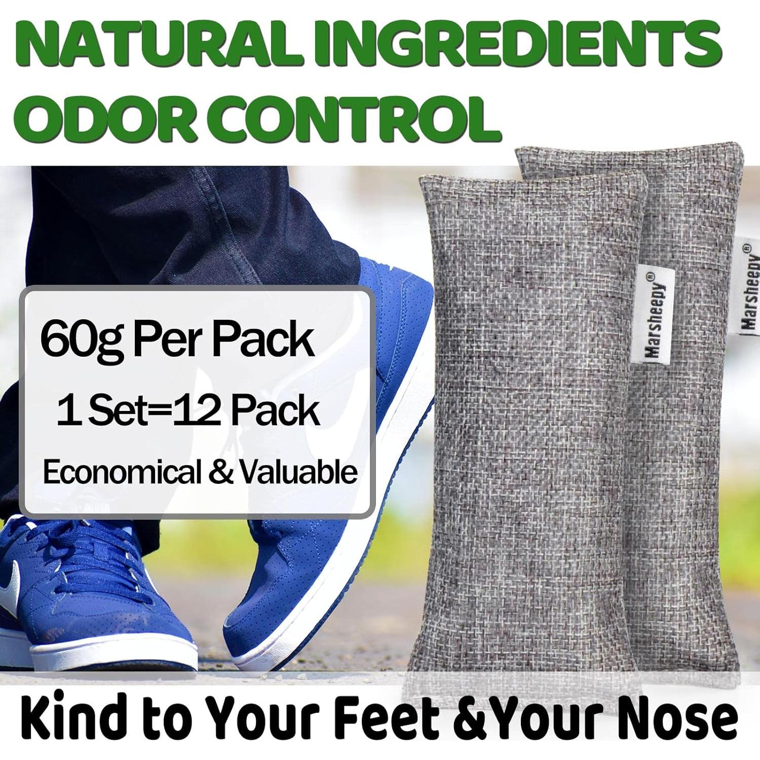 Bolsas Desodorantes de Carbón Marsheepy 12 Unidades 55g
