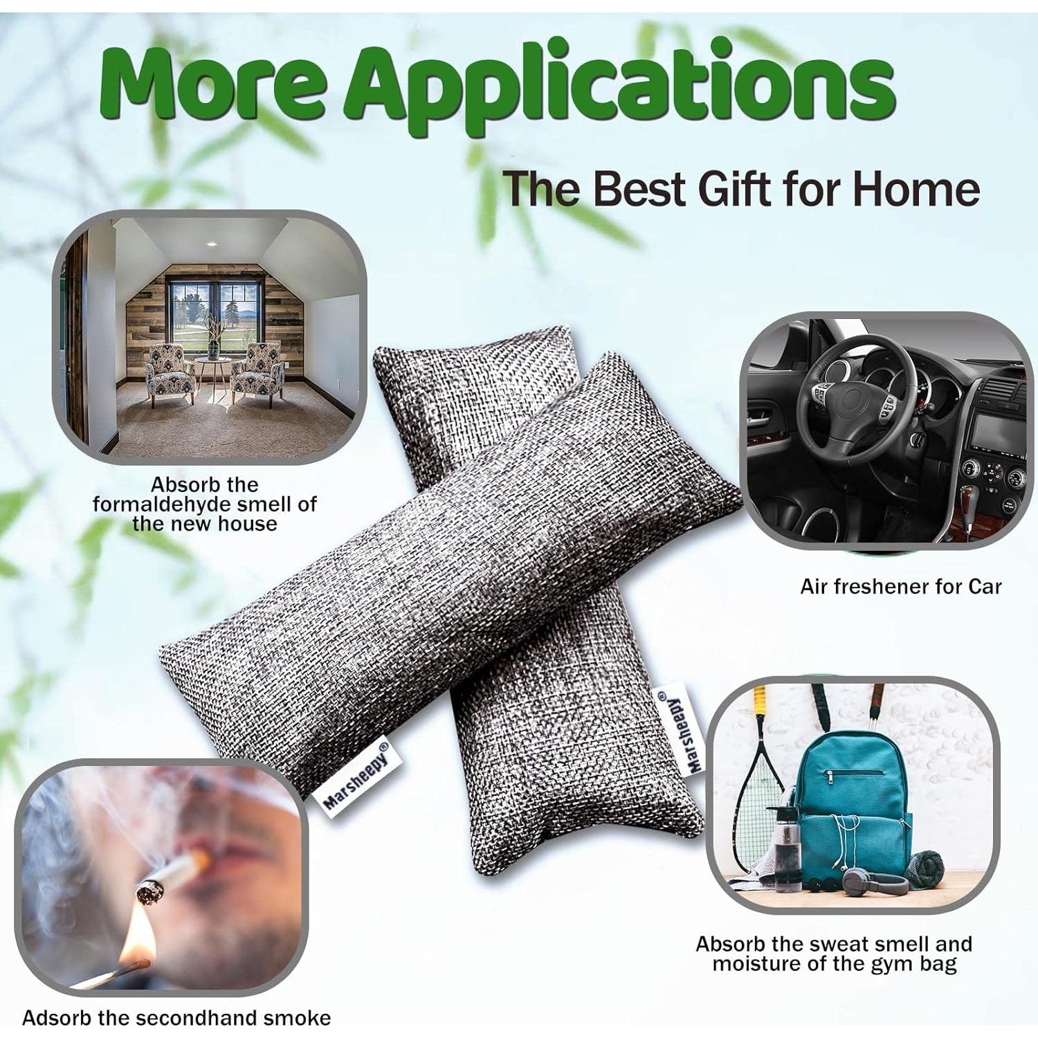 Bolsas Desodorantes de Carbón Marsheepy 12 Unidades 55g