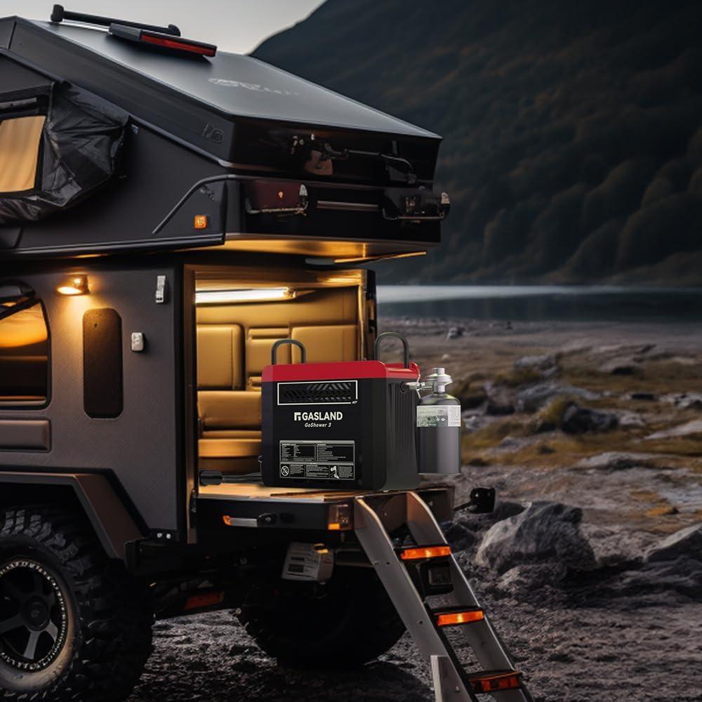 Calentador de Agua Portátil GASLAND G3 Pro 50°C Batería 4000mAh