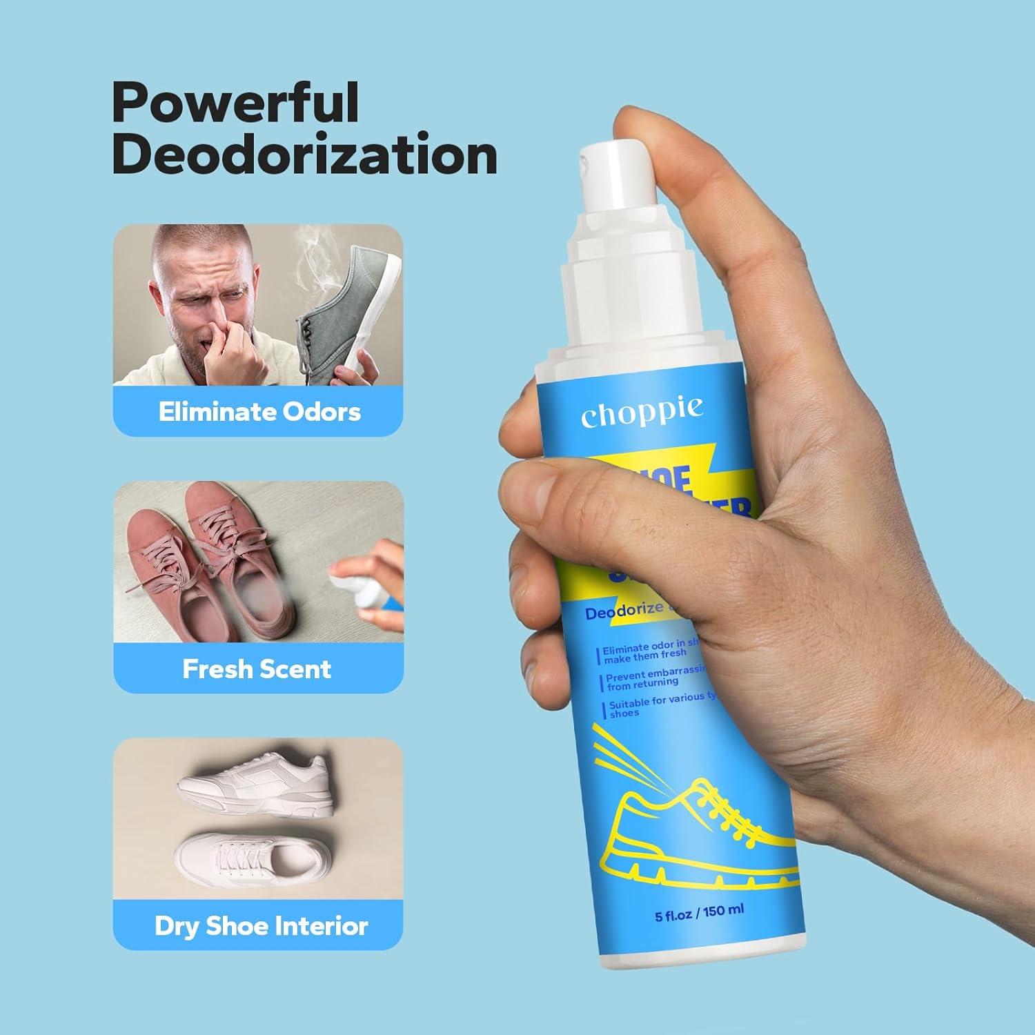 Desodorante para Zapatos Choppie 148 ml Eliminador Olores