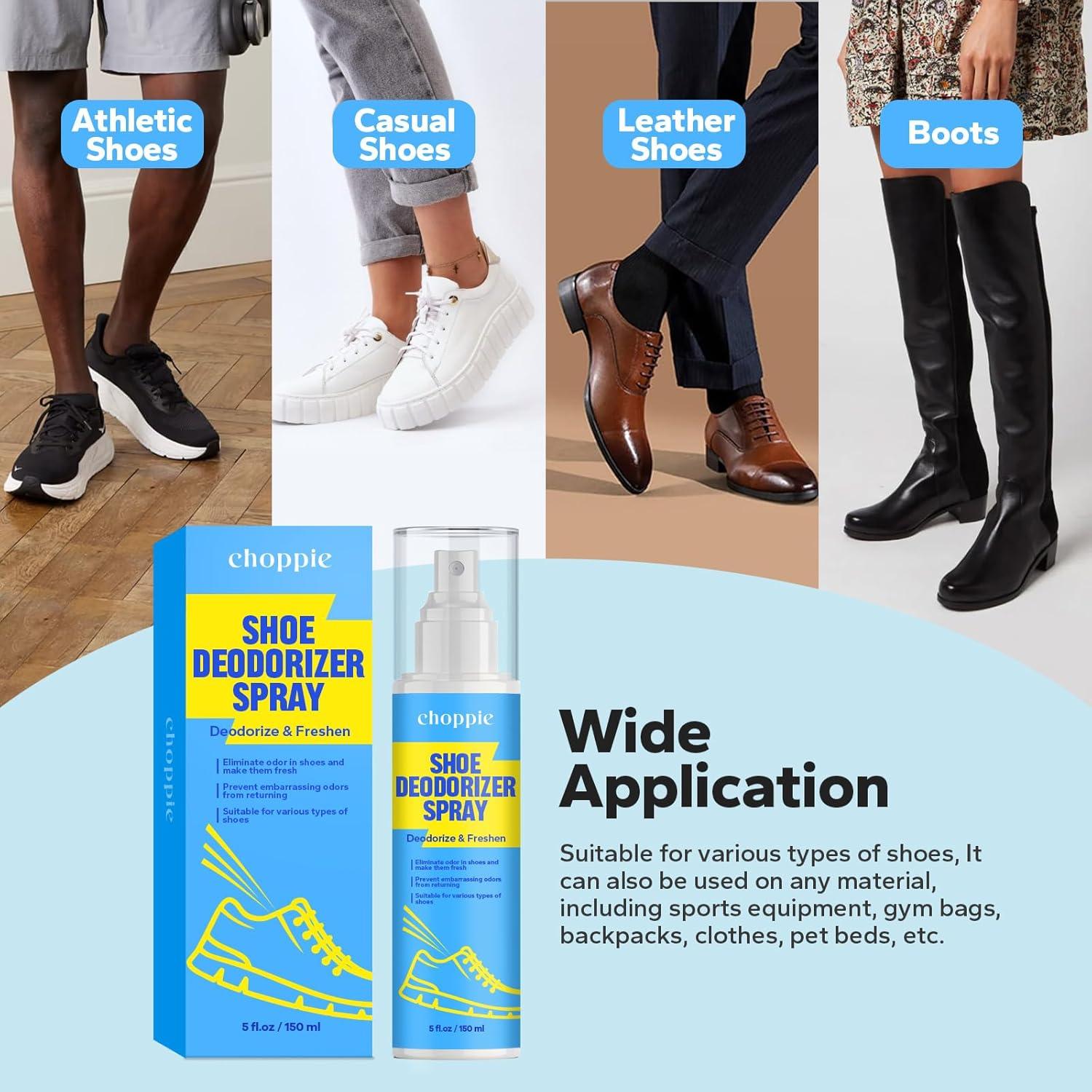 Desodorante para Zapatos Choppie 148 ml Eliminador Olores