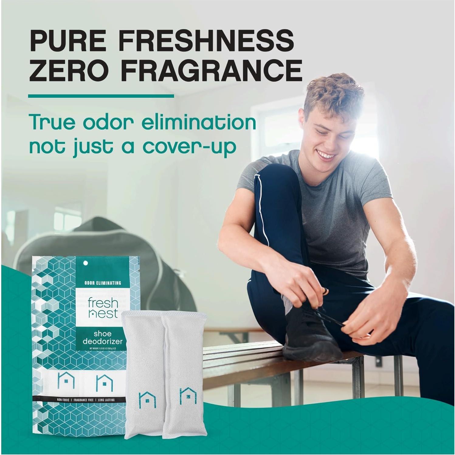 Desodorante para Zapatos Fresh Nest 2-Pack - Eliminador de Olores