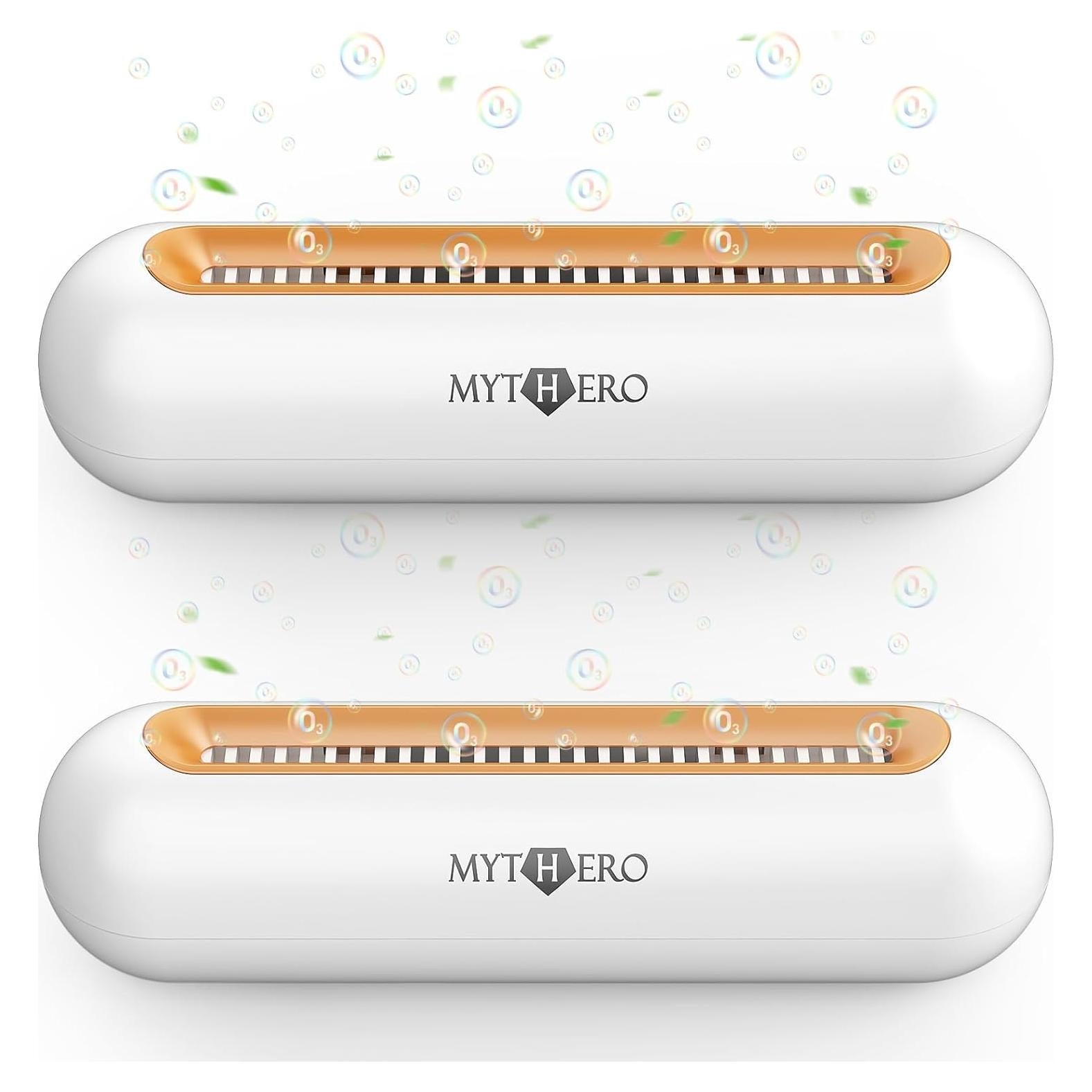 Desodorante de Zapatos MYTHERO Recargable Ozono 2-Pack