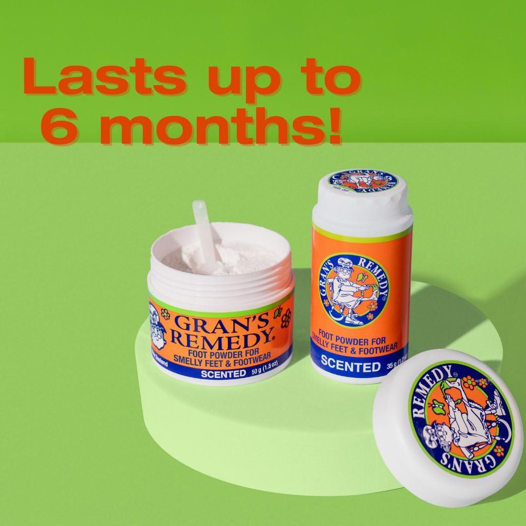 Desodorante para zapatos Gran's Remedy 50g Aroma cítrico
