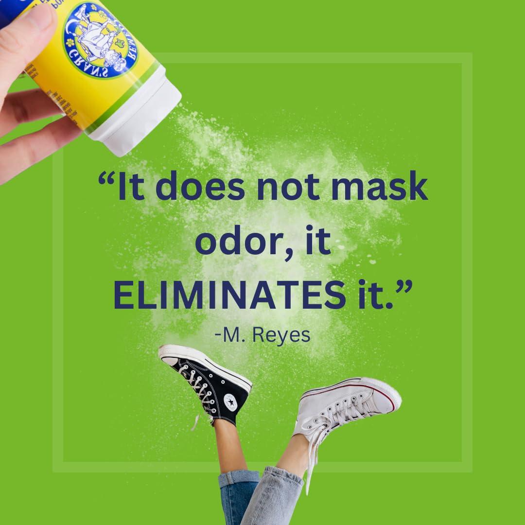 Desodorante para zapatos Gran's Remedy 50g Aroma cítrico