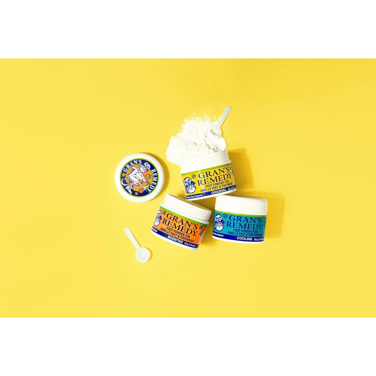 Desodorante para zapatos Gran's Remedy 50g Aroma cítrico