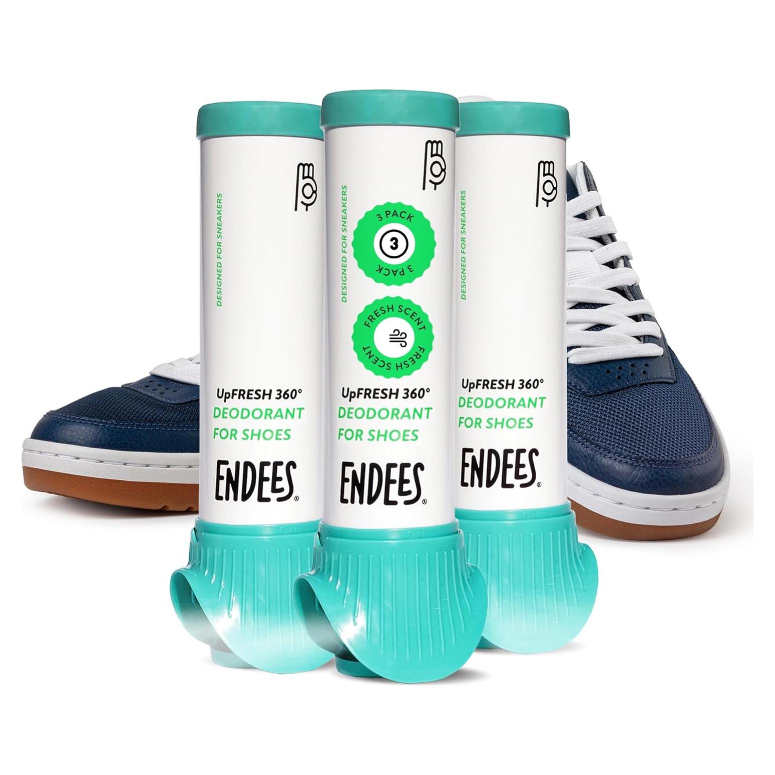 Spray Desodorante para Zapatos Endees UpFresh 100 ml x3