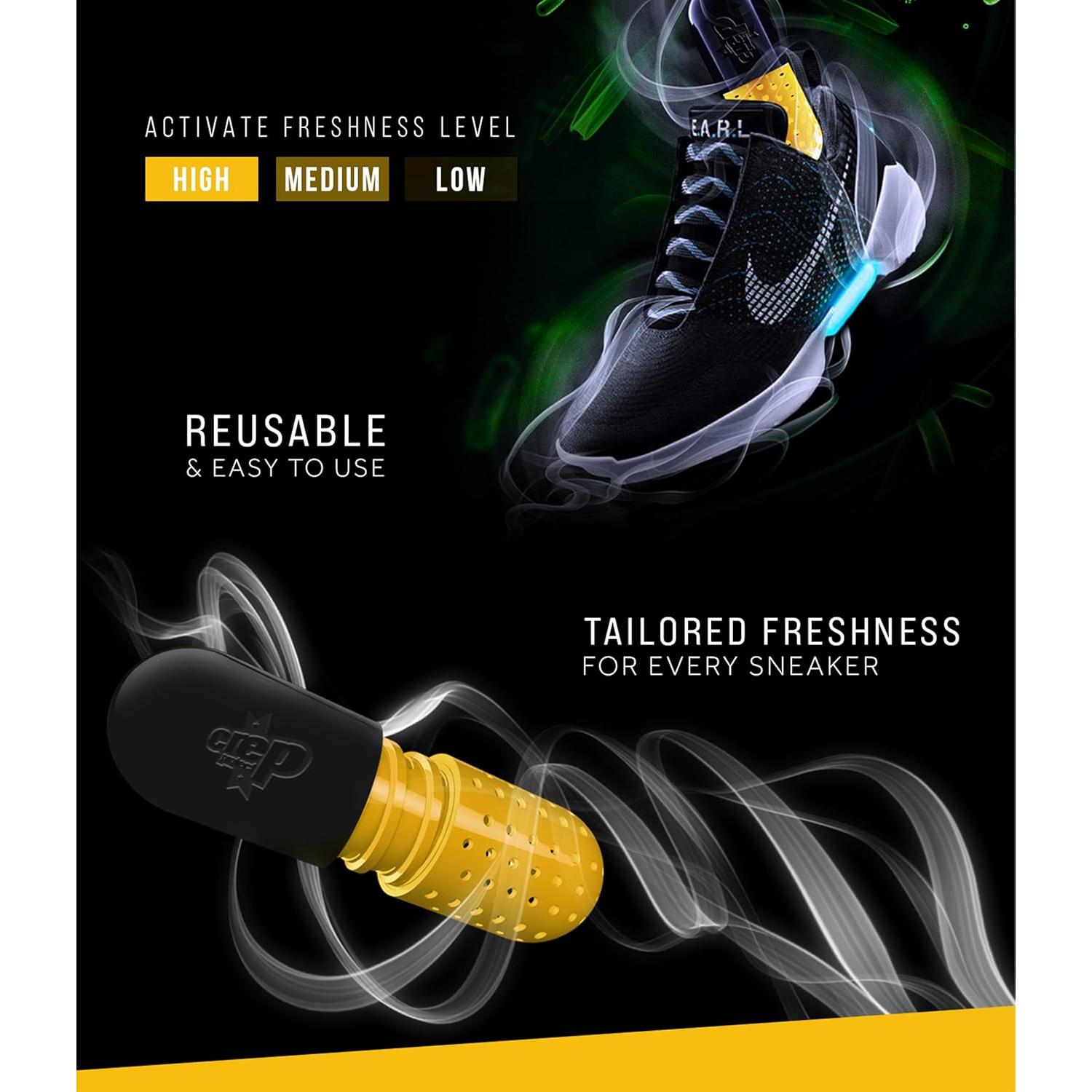 Desodorante para Zapatillas Crep Protect - Algodón Fresco (2 Pzs)