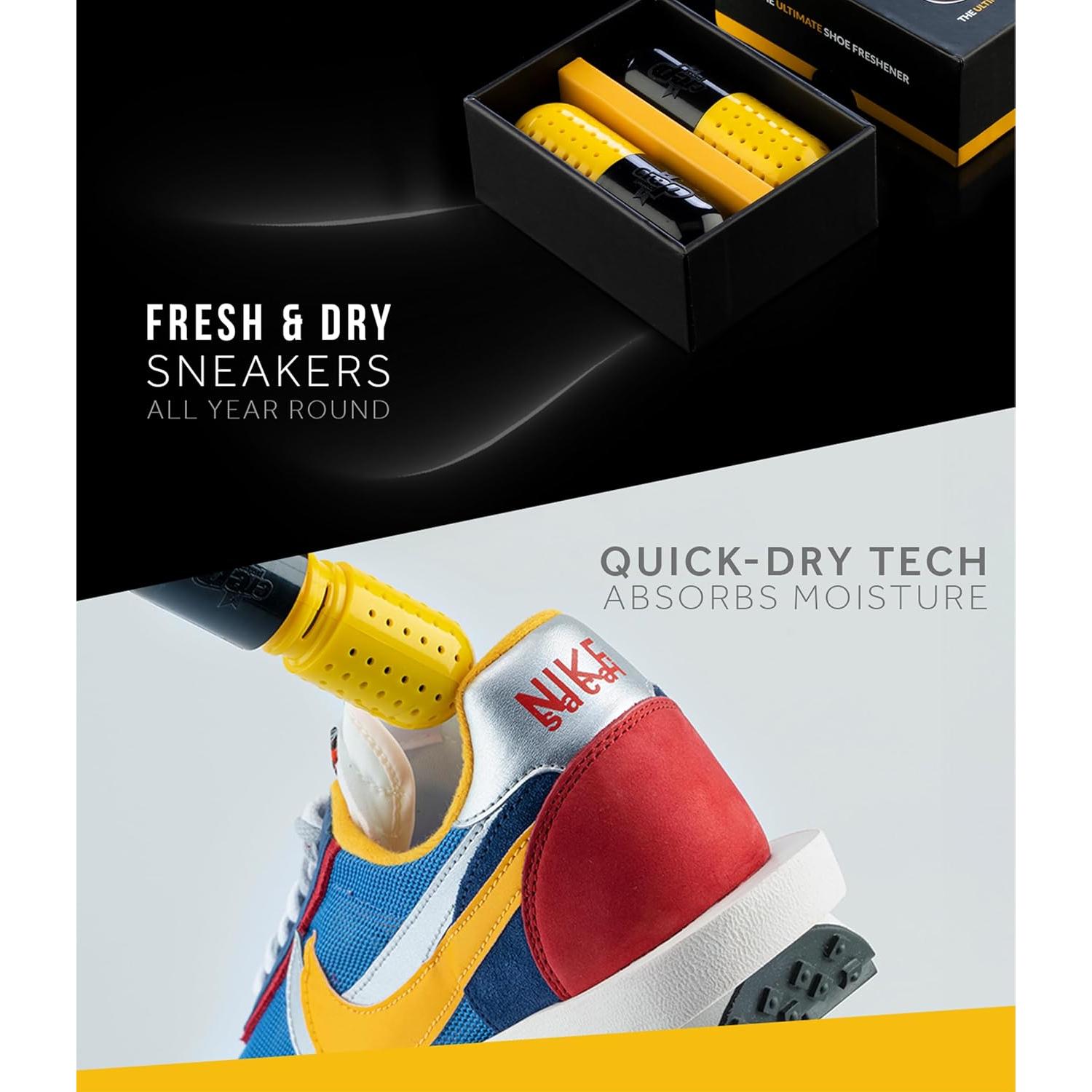 Desodorante para Zapatillas Crep Protect - Algodón Fresco (2 Pzs)