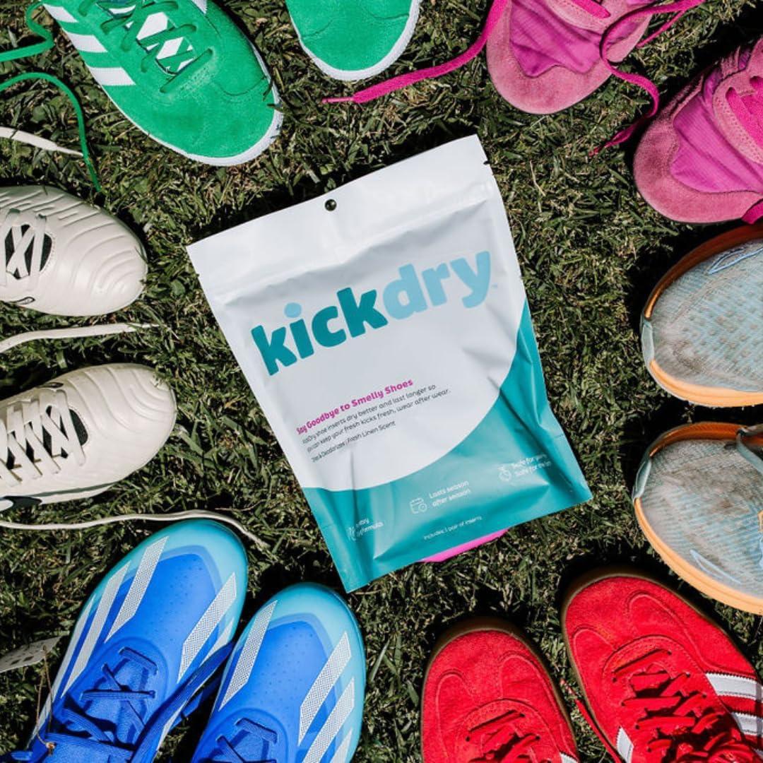 Secador de Zapatos KickDry - Desodorante Aroma a Ropa Fresca