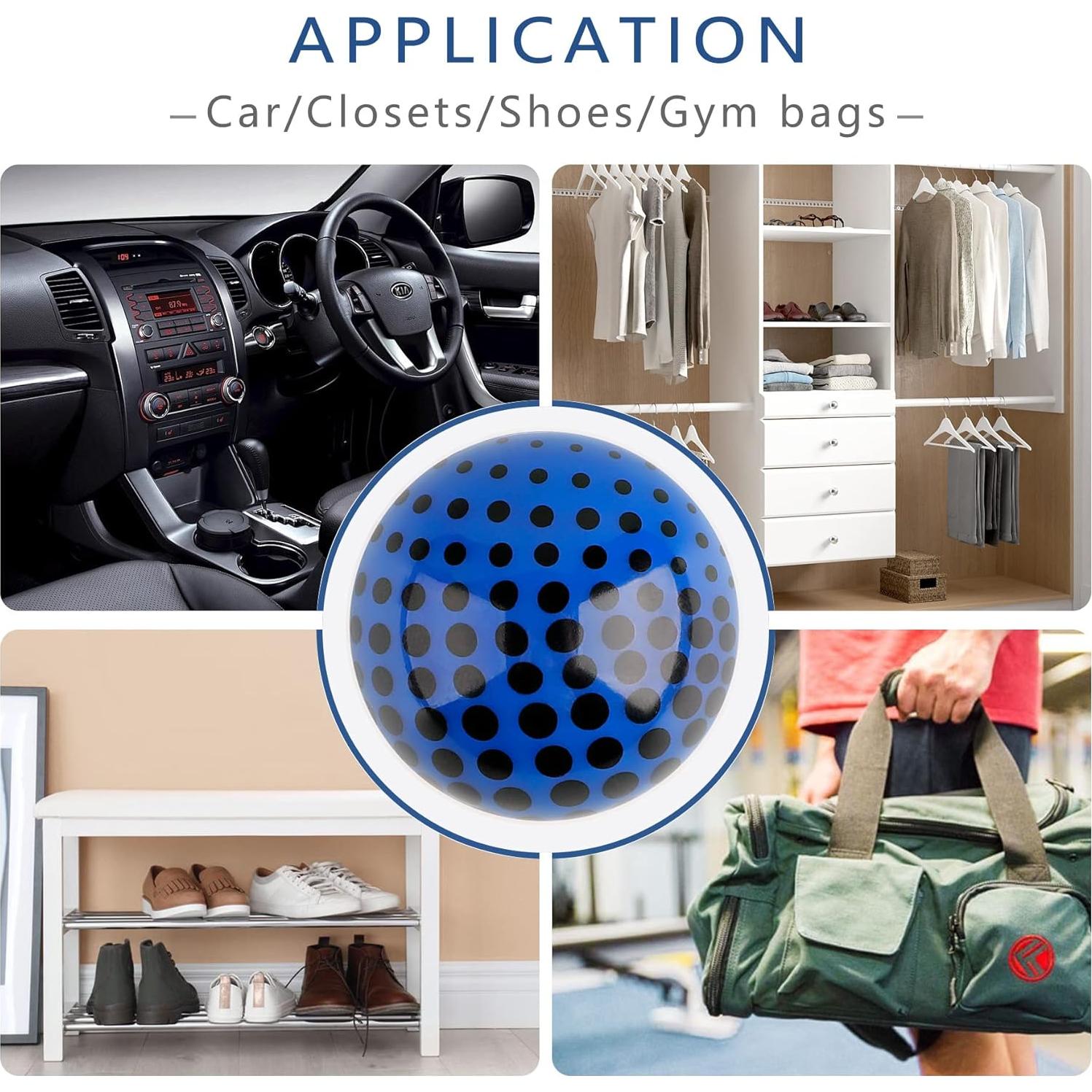 Bolas Desodorantes Knixmax para Zapatillas 6 Paquetes