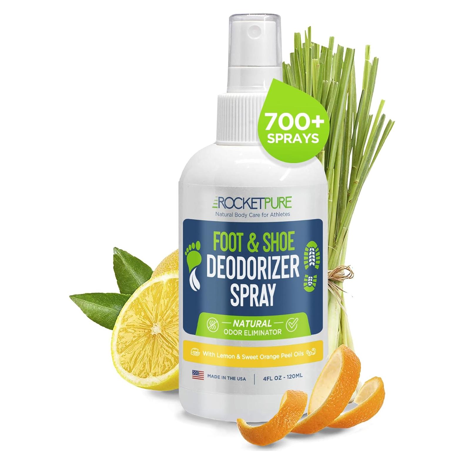 Desodorante Natural para Pies y Zapatos Rocket Pure 113ml