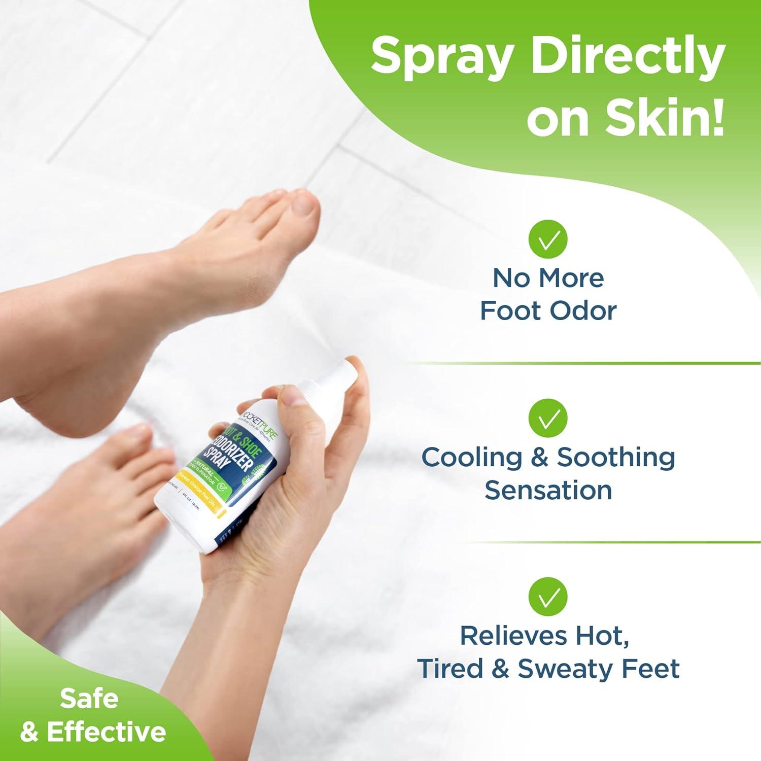 Desodorante Natural para Pies y Zapatos Rocket Pure 113ml