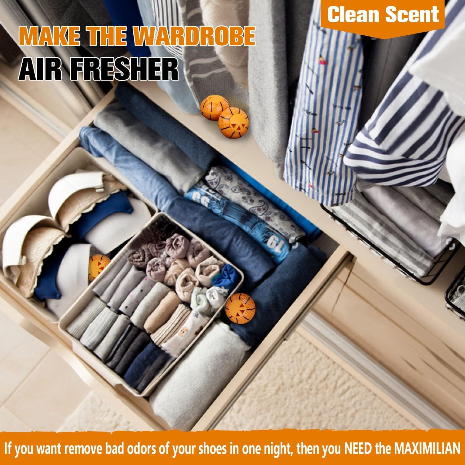 Bolas Desodorantes MAXIMILIAN para Zapatos - 6 Unidades
