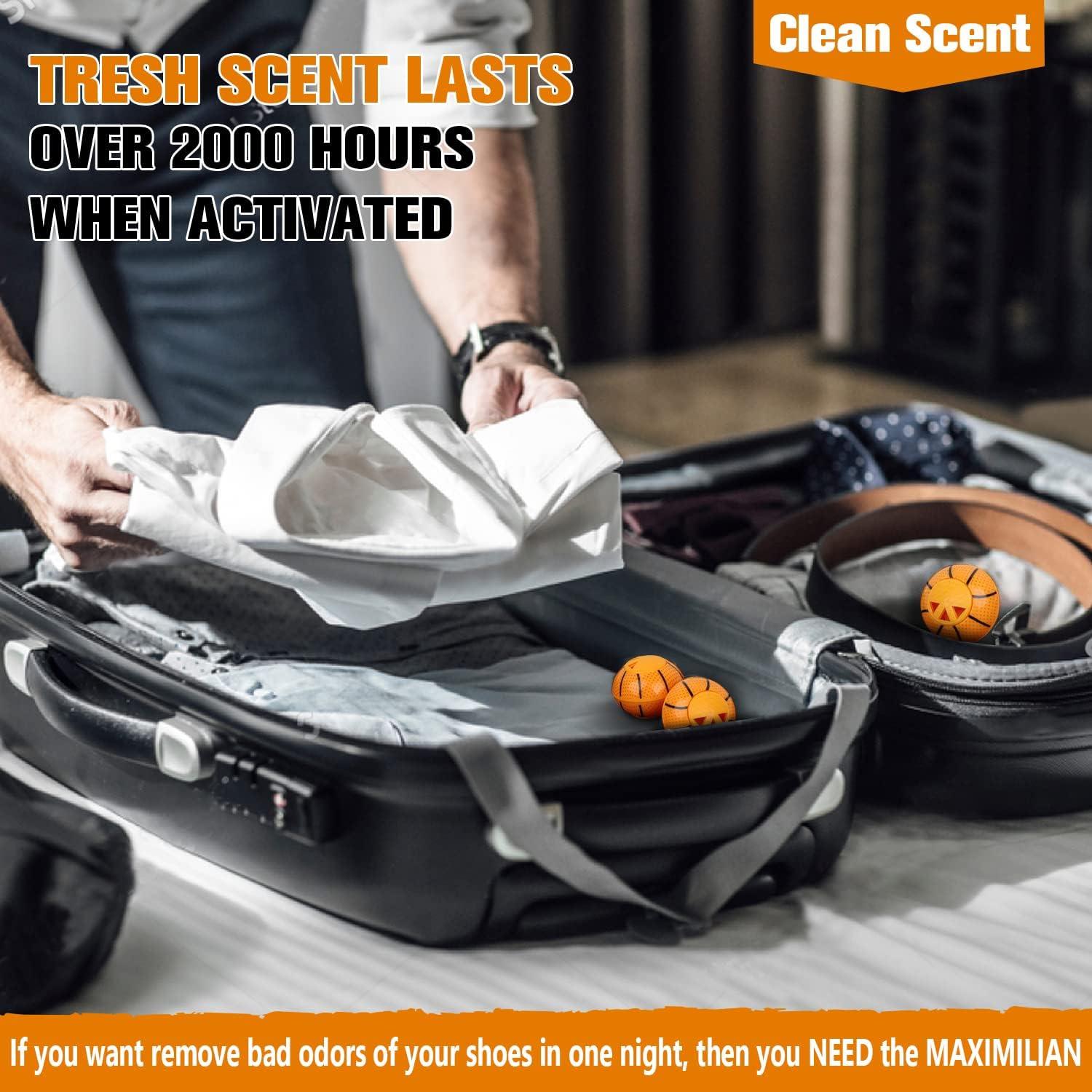 Bolas Desodorantes MAXIMILIAN para Zapatos - 6 Unidades