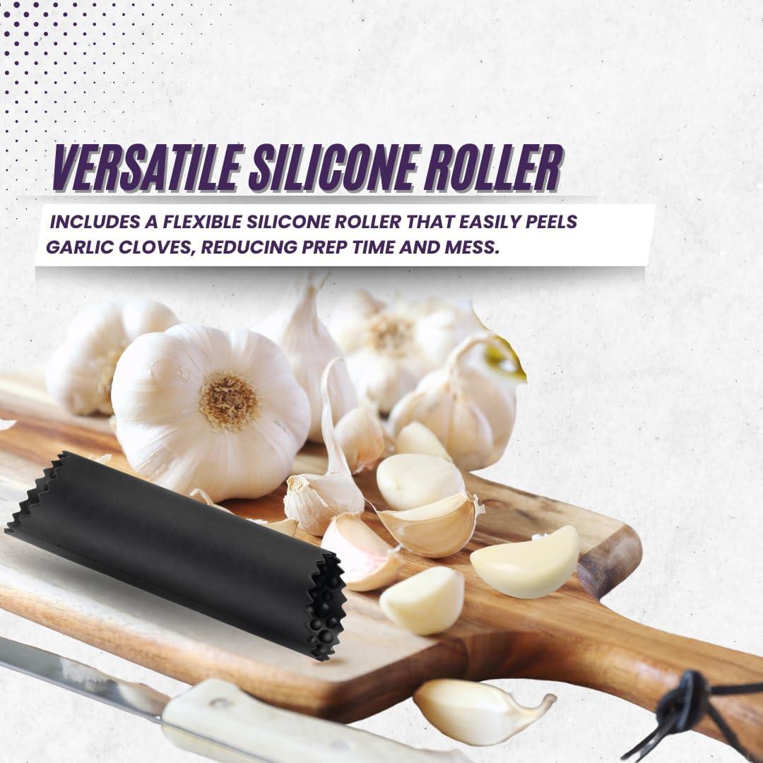 Prensa de Ajo Silverdome Acero Inoxidable 11 cm